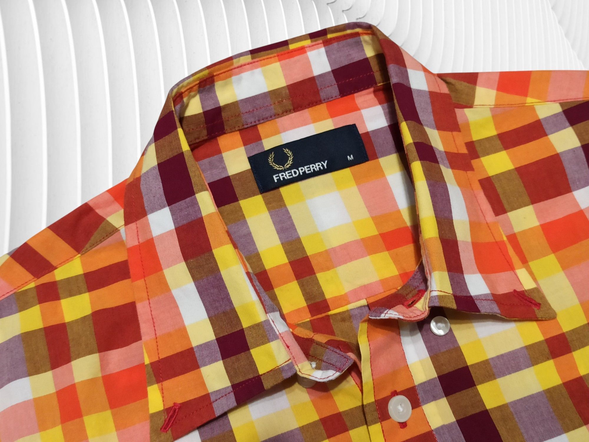 Fred Perry FRED PERRY Paddy Smith Short Sleeve Shirt Size US M / EU 48-50 / 2 - 3 Thumbnail