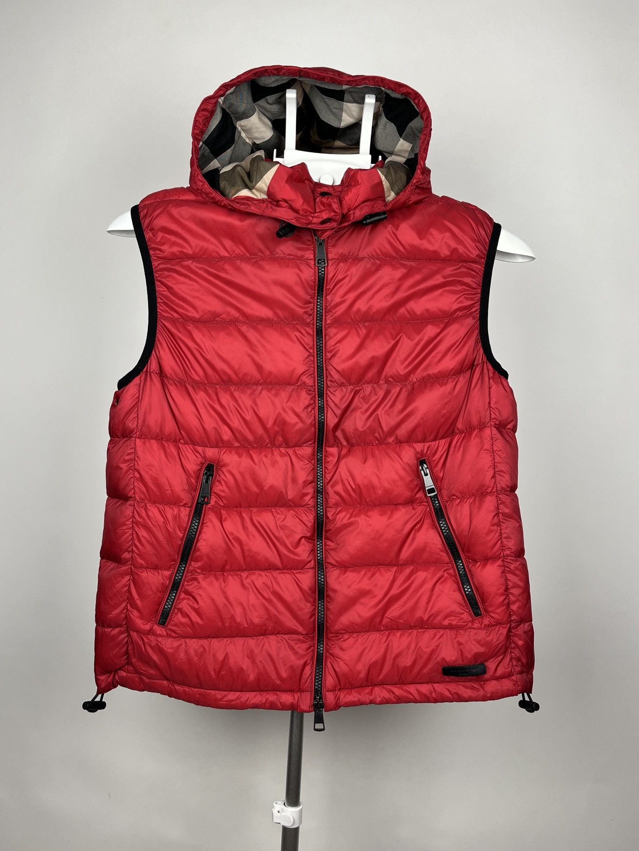 Burberry Burberry Brit Down Puffer Hooded Vest Size US S / EU 44-46 / 1 - 1 Thumbnail