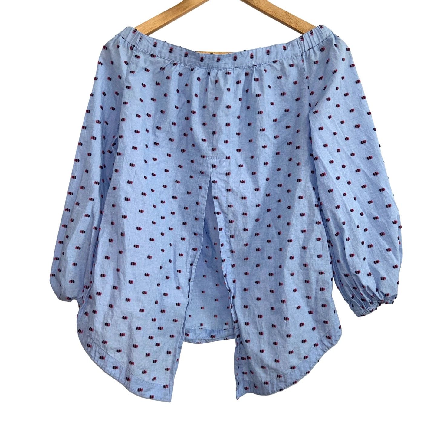 Bcbgmaxazria NWT BCBG MAXAZRIA Daniela Off The Shoulder Blouson Sleeves Size XXS / US 00 / IT 34 - 5 Thumbnail