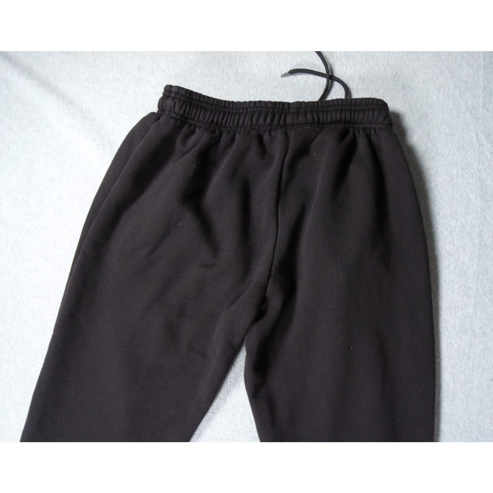 Vintage Hours Sweatpants Men Adult Large Black Fleece Tapered Casual Comfort Lounge Pants with Pockets Size US 33 - 5 Thumbnail