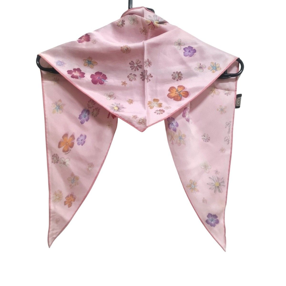 image of Hermes Losange Scarf in Pink, Women's