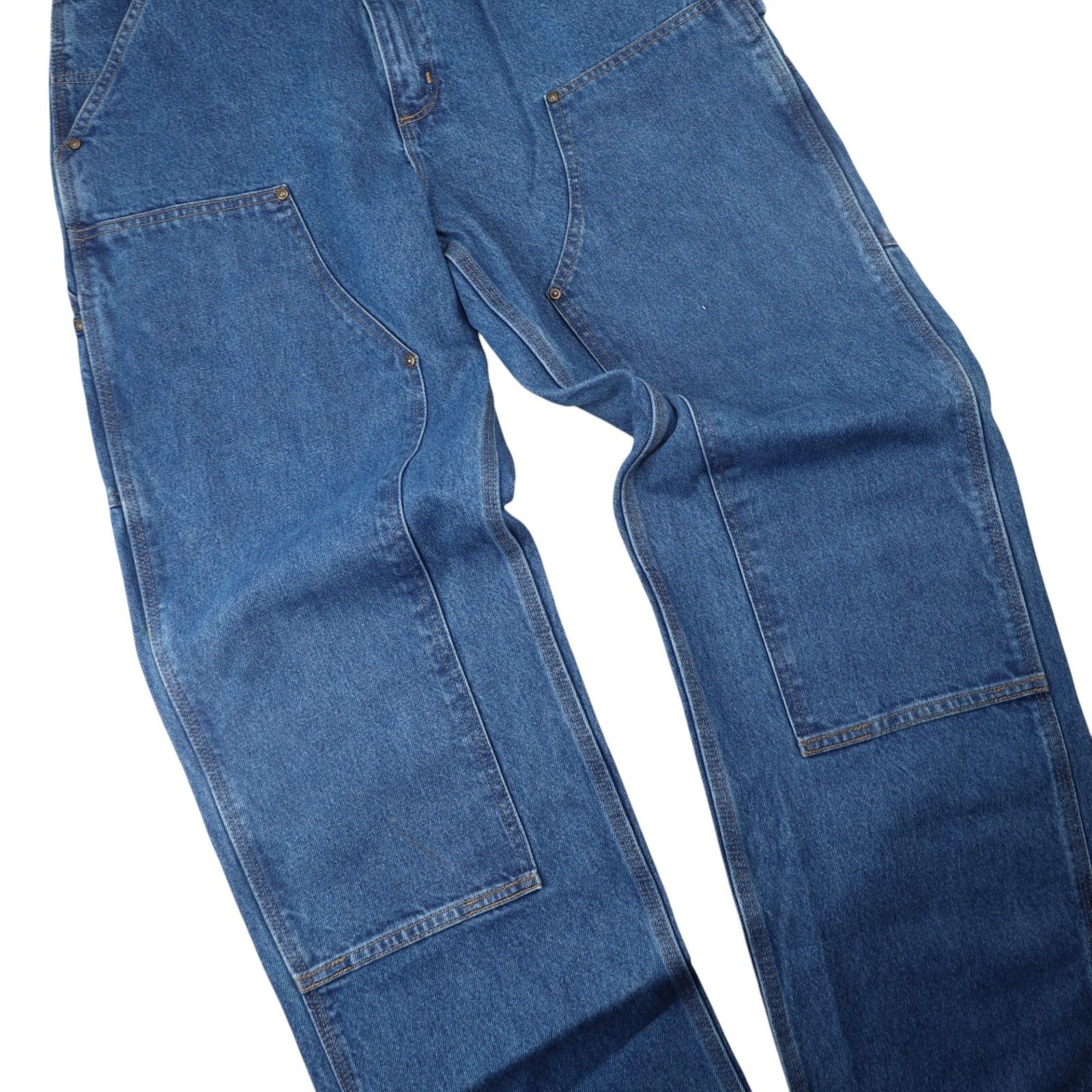 Carhartt Carhartt B73-DST Denim Double Knee Baggy Carpenter Pants Size US 34 / EU 50 - 3 Thumbnail