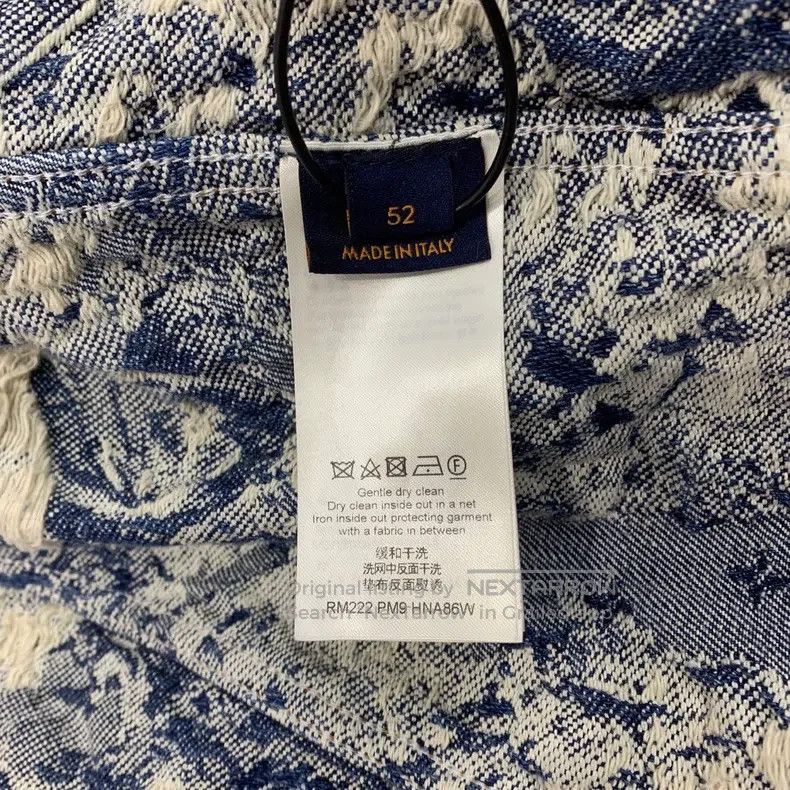 Louis Vuitton Louis Vuitton Flowers and plants full of erosion denim jac Size US L / EU 52-54 / 3 - 7 Thumbnail