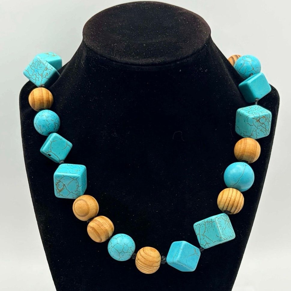 Other Turquoise Howrie Beaded Necklace Size ONE SIZE - 1 Thumbnail