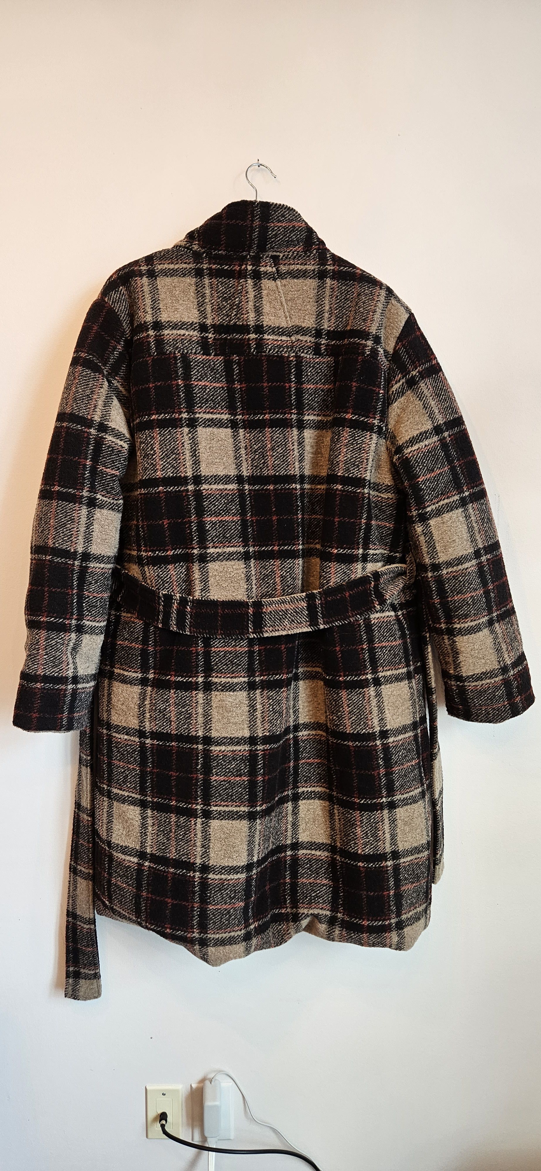 Rhude Chateau Wool Long Heavy Coat (Plaid) Size US L / EU 52-54 / 3 - 2 Thumbnail