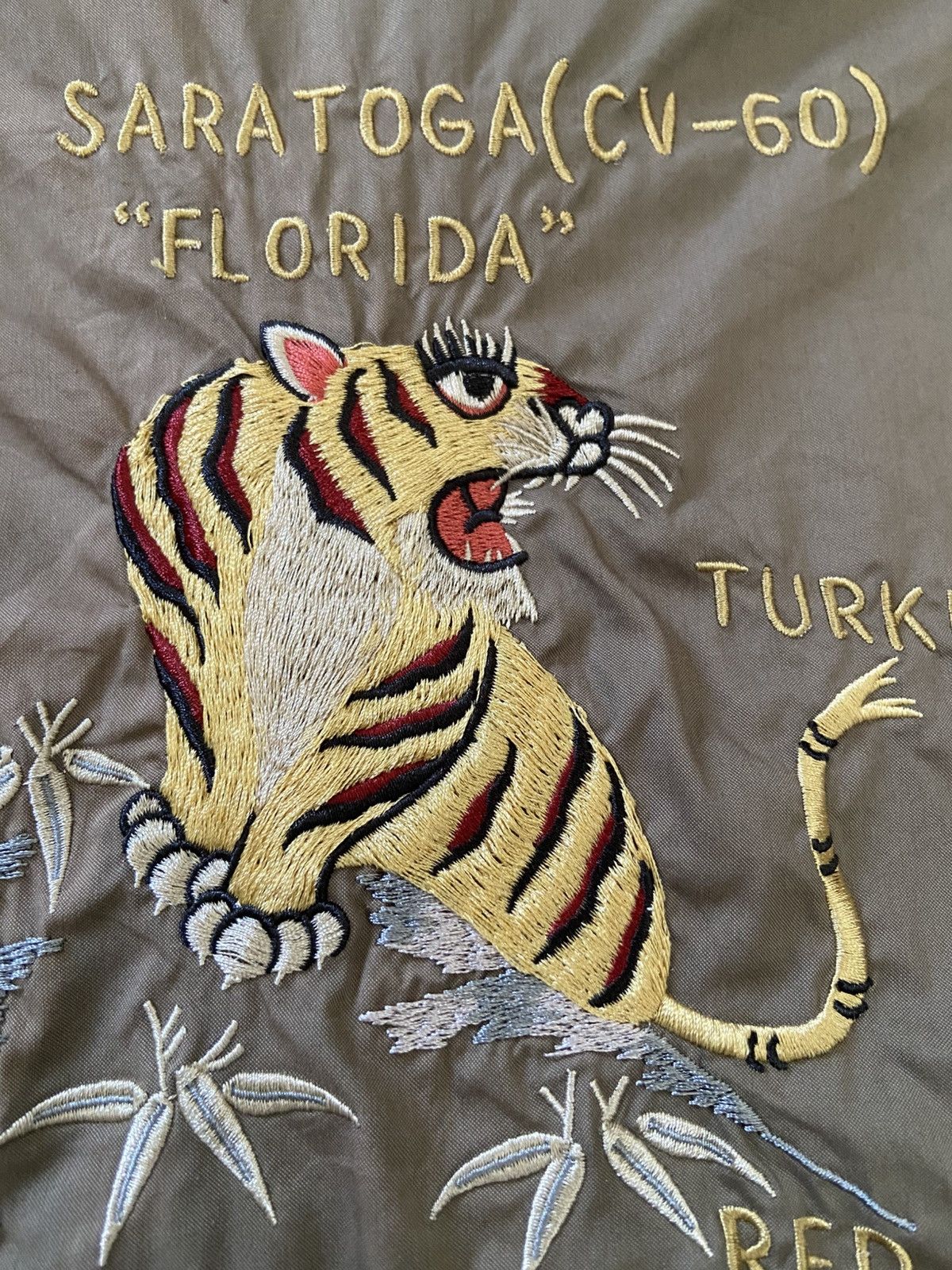 Avirex Vintage 1990 AVIREX Tiger Jacket Size US M / EU 48-50 / 2 - 2 Thumbnail