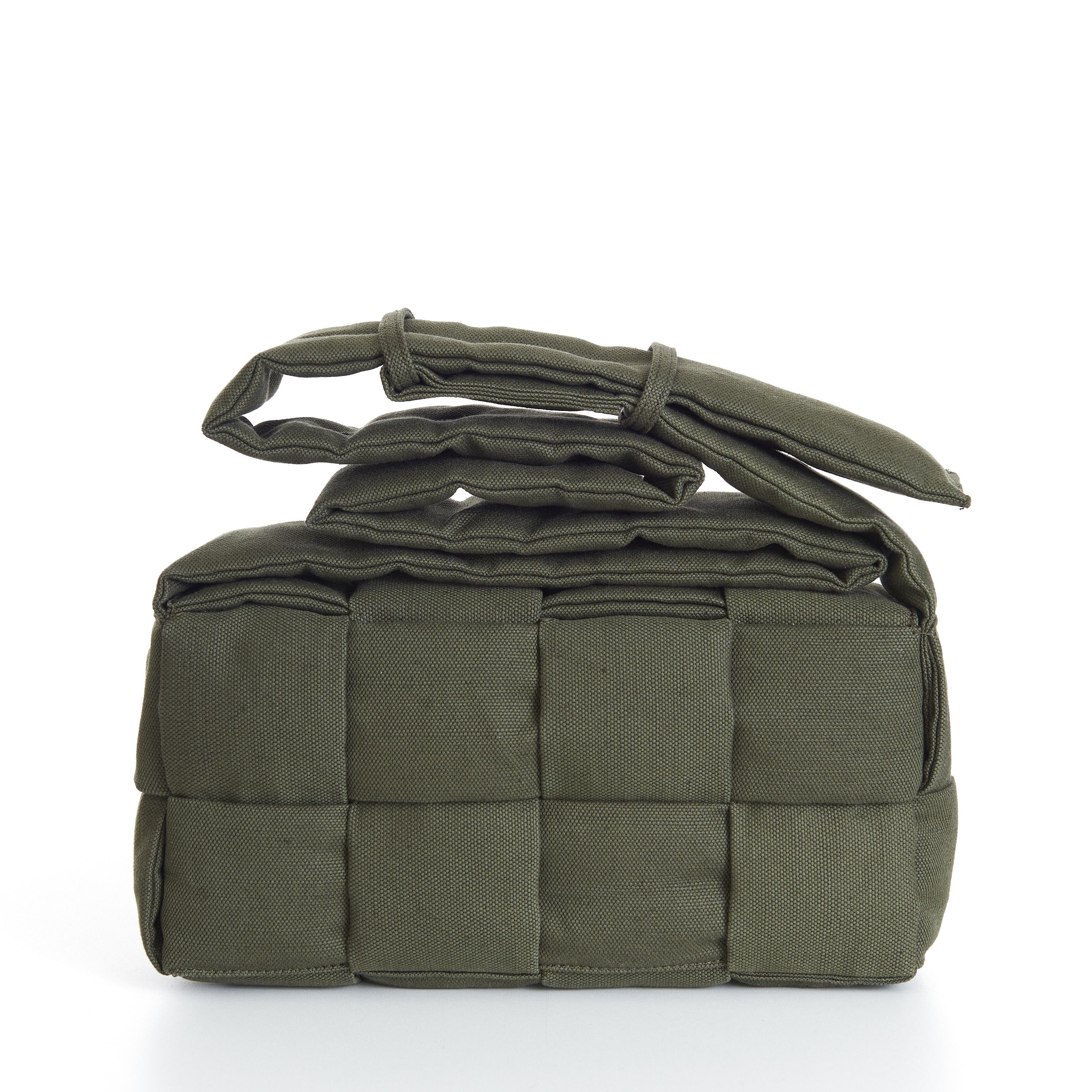 Bottega Veneta Tech Casssette Crossbody Bag In Padded Intreccio Canvas Size ONE SIZE - 10 Thumbnail