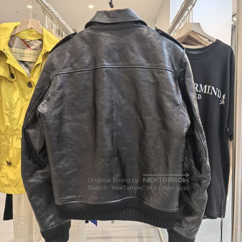 Saint Laurent Paris Saint Laurent Paris Leather and Fur Jacket i Size US S / EU 44-46 / 1 - 2 Thumbnail
