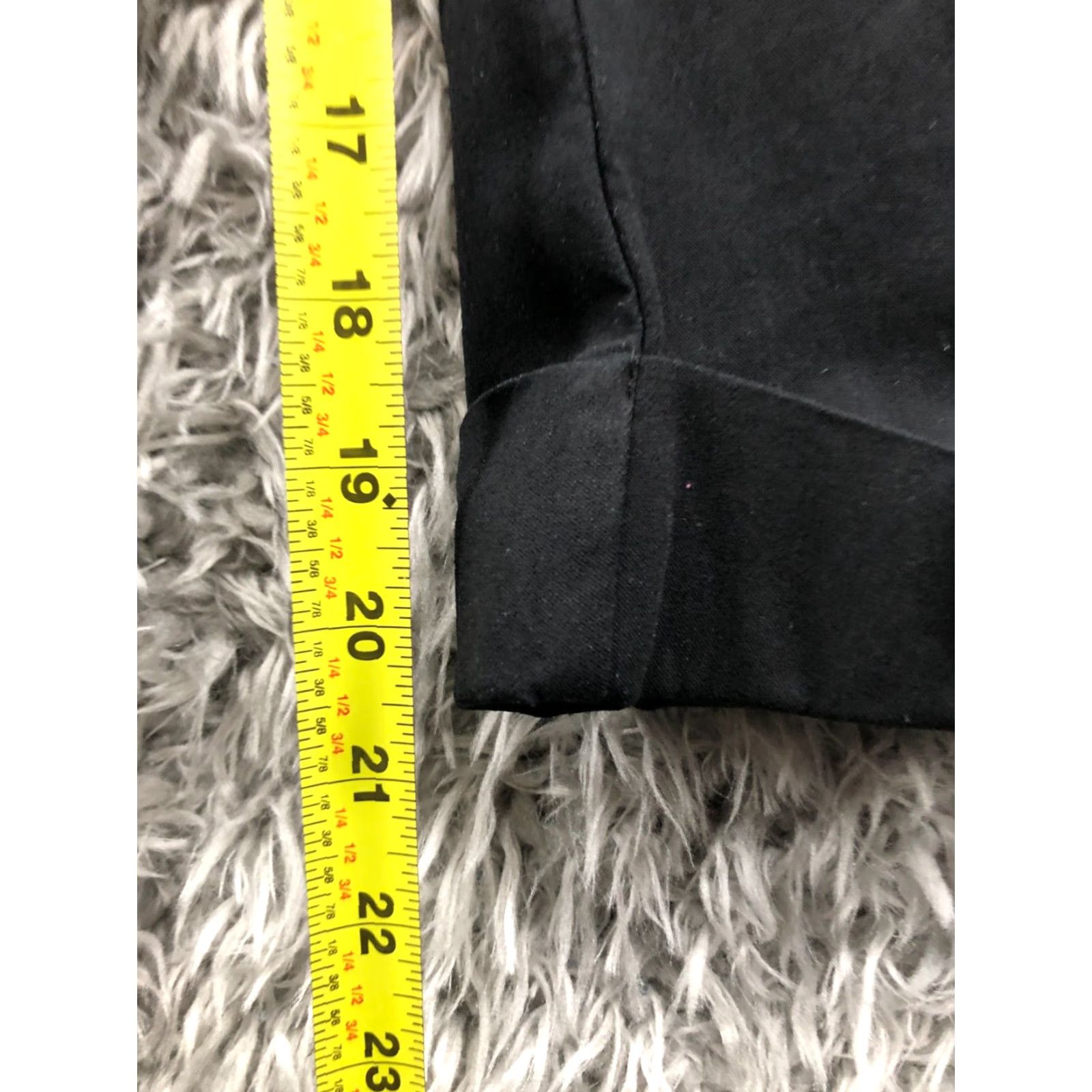 Vintage Style & Co Capri Pants Size 6 Womens Mid Rise Dark Wash Black Capri Pants Regular Rise 6 Black Womens Style & Co Size 28" / US 6 / IT 42 - 3 Thumbnail