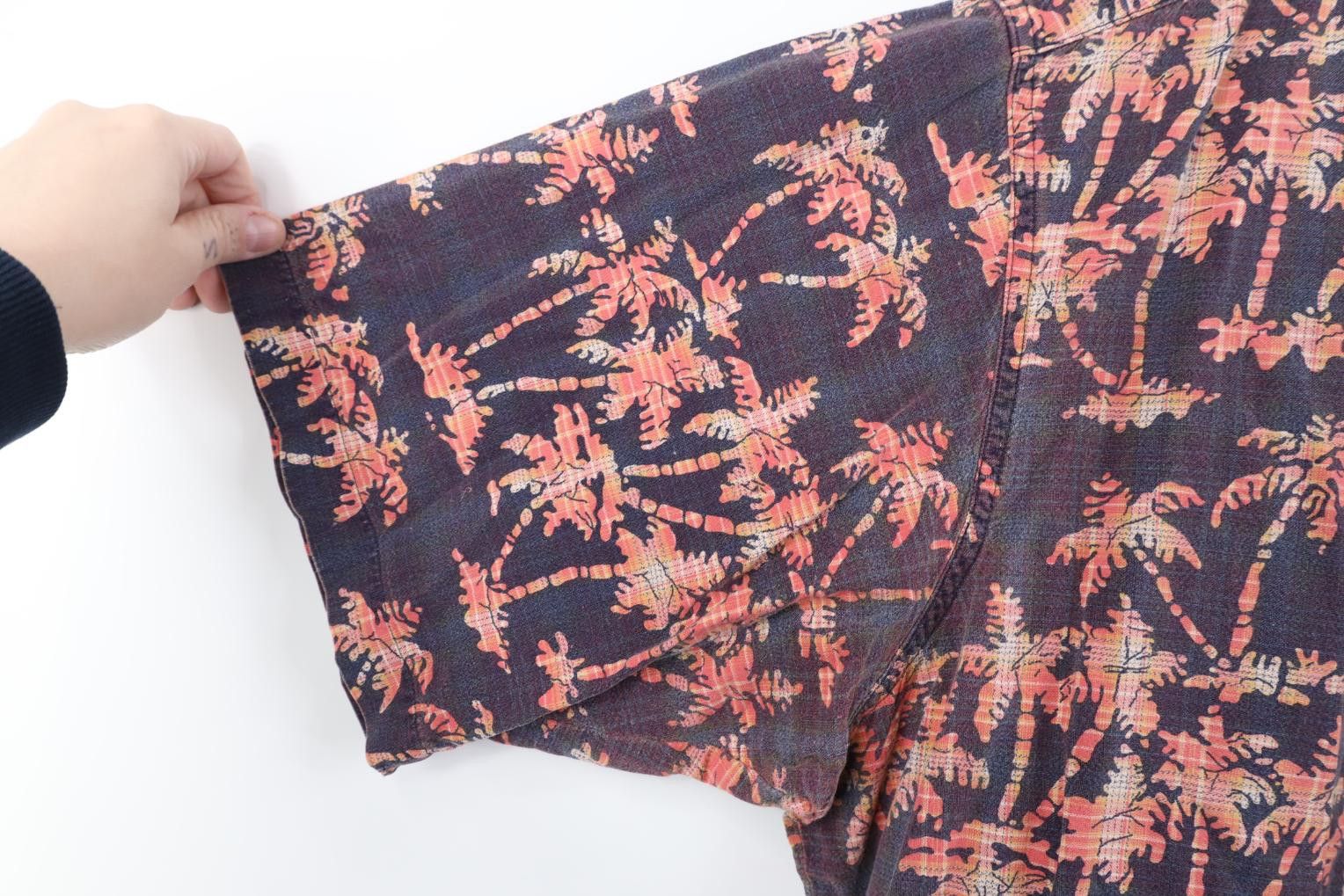 Woolrich Woolen Mills Vintage 90s Woolrich Tree Beach Luau Hawaiian Button Shirt Size US XL / EU 56 / 4 - 9 Thumbnail