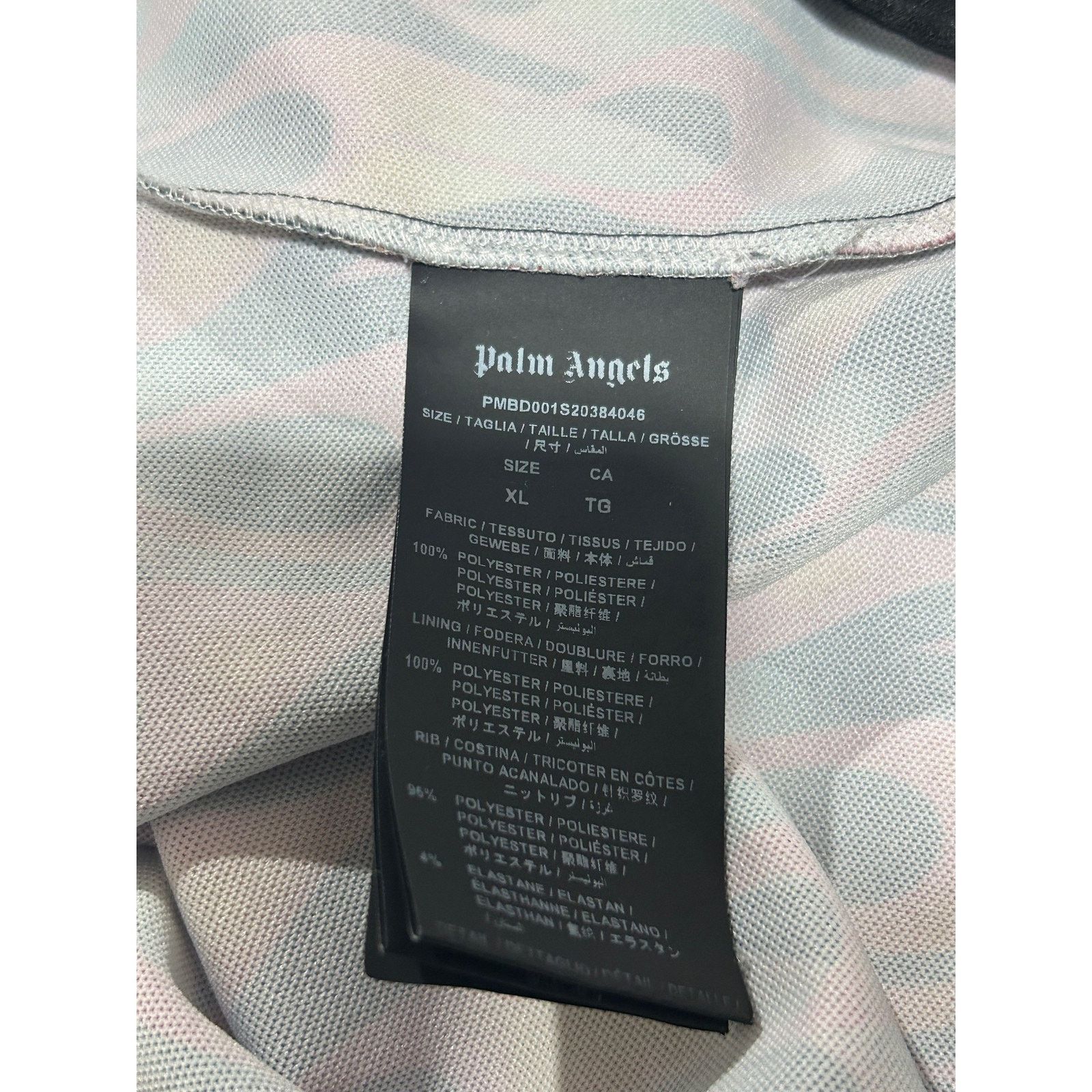 Palm Angels PALM ANGELS FLAME PRINT TRACK JACKET SIZE XL PREOWNED Size US XL / EU 56 / 4 - 7 Thumbnail