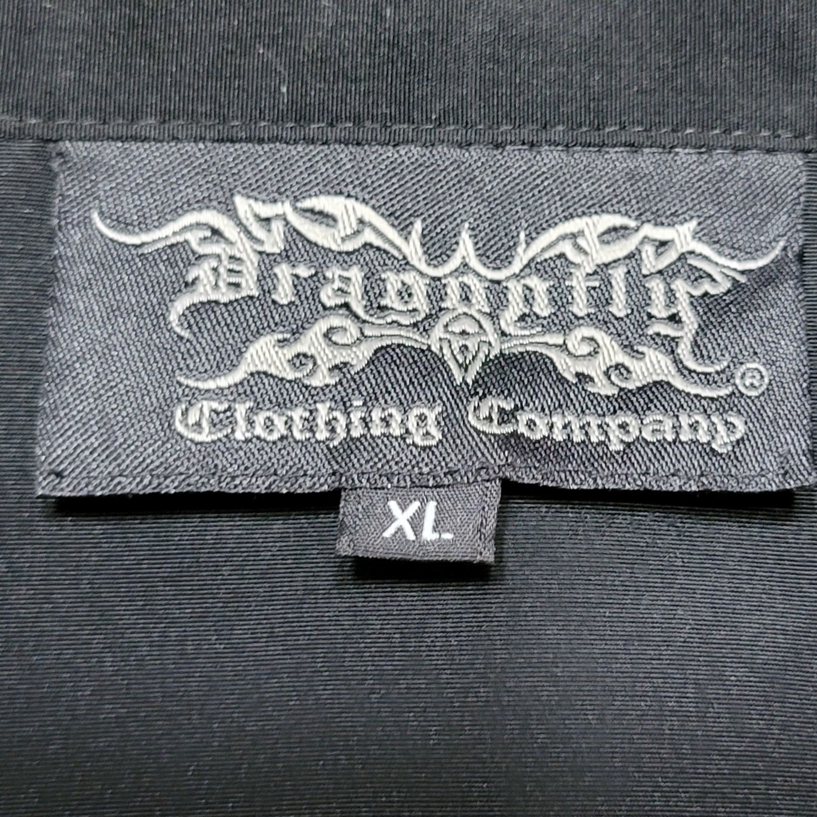 Dragonfly Dragonfly Full Button Shirt Flames - Size XL Size US XL / EU 56 / 4 - 4 Thumbnail