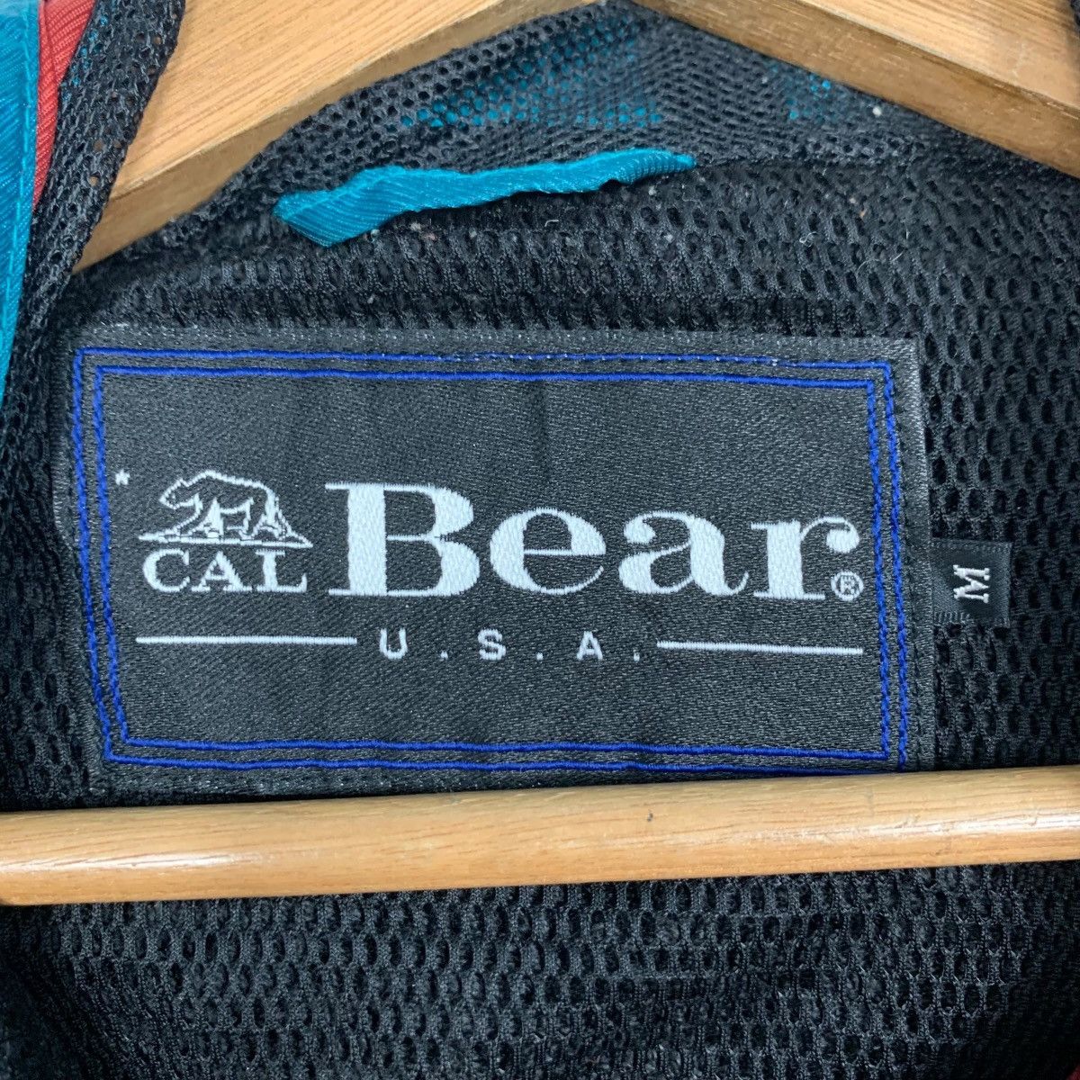 Vintage CAL BEAR USA Half Button Pullover Nylon Jacket #2769-C125 Size US M / EU 48-50 / 2 - 14 Thumbnail