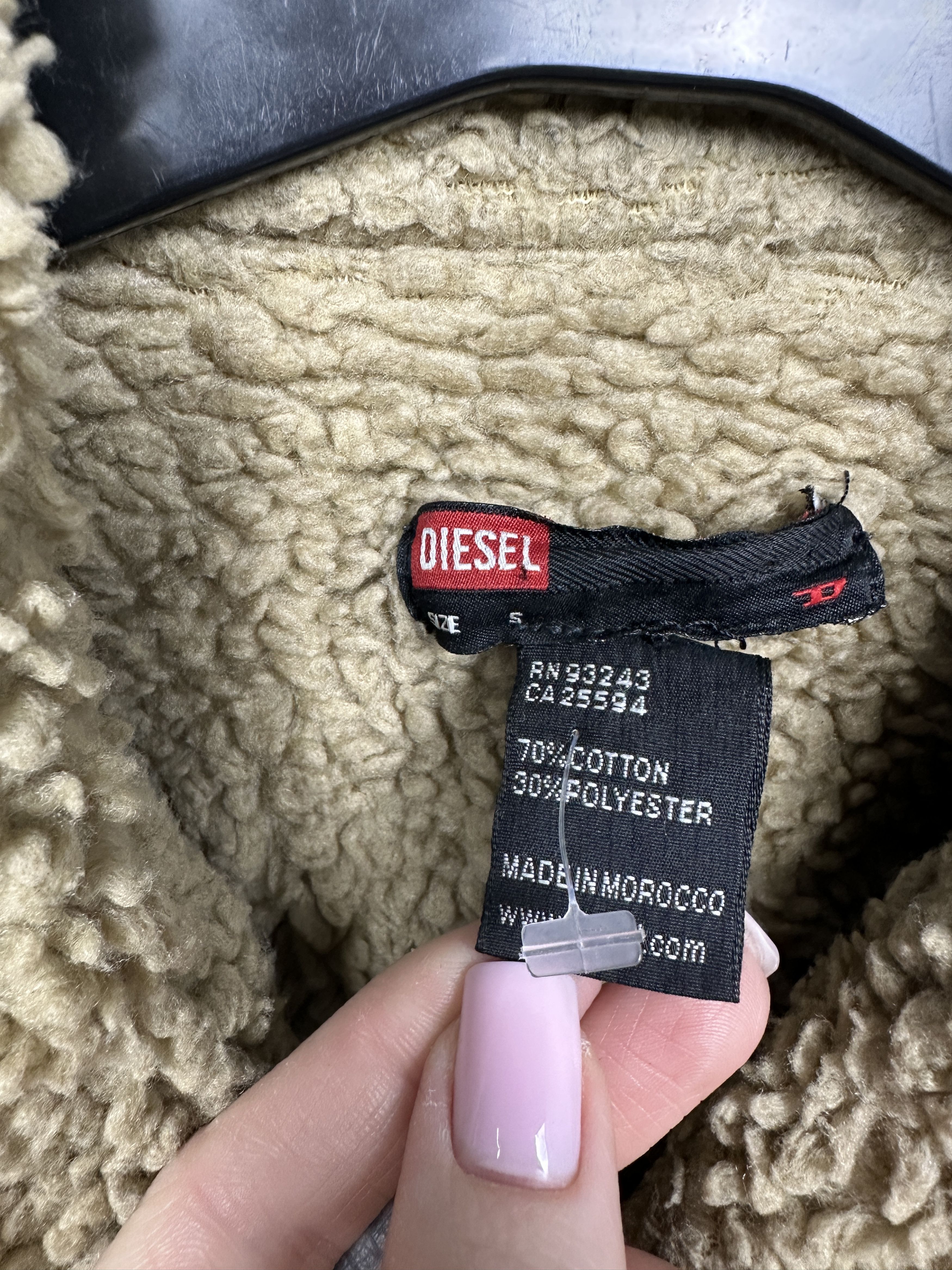 Diesel Diesel Vintage Womens Corduroy Sherpa Jacket Size S / US 4 / IT 40 - 4 Thumbnail