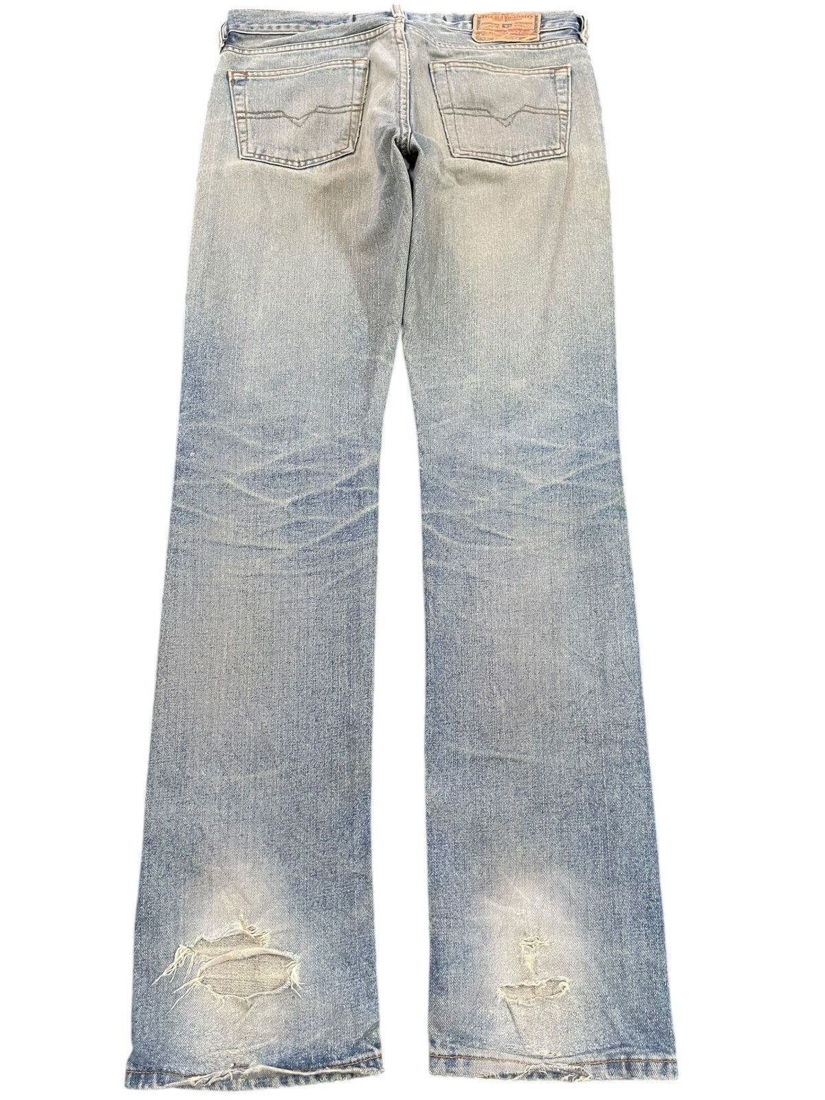 Diesel × Diesel Black Gold Vintage Diesel Mudwash Distressed Denim Size US 31 - 5 Thumbnail