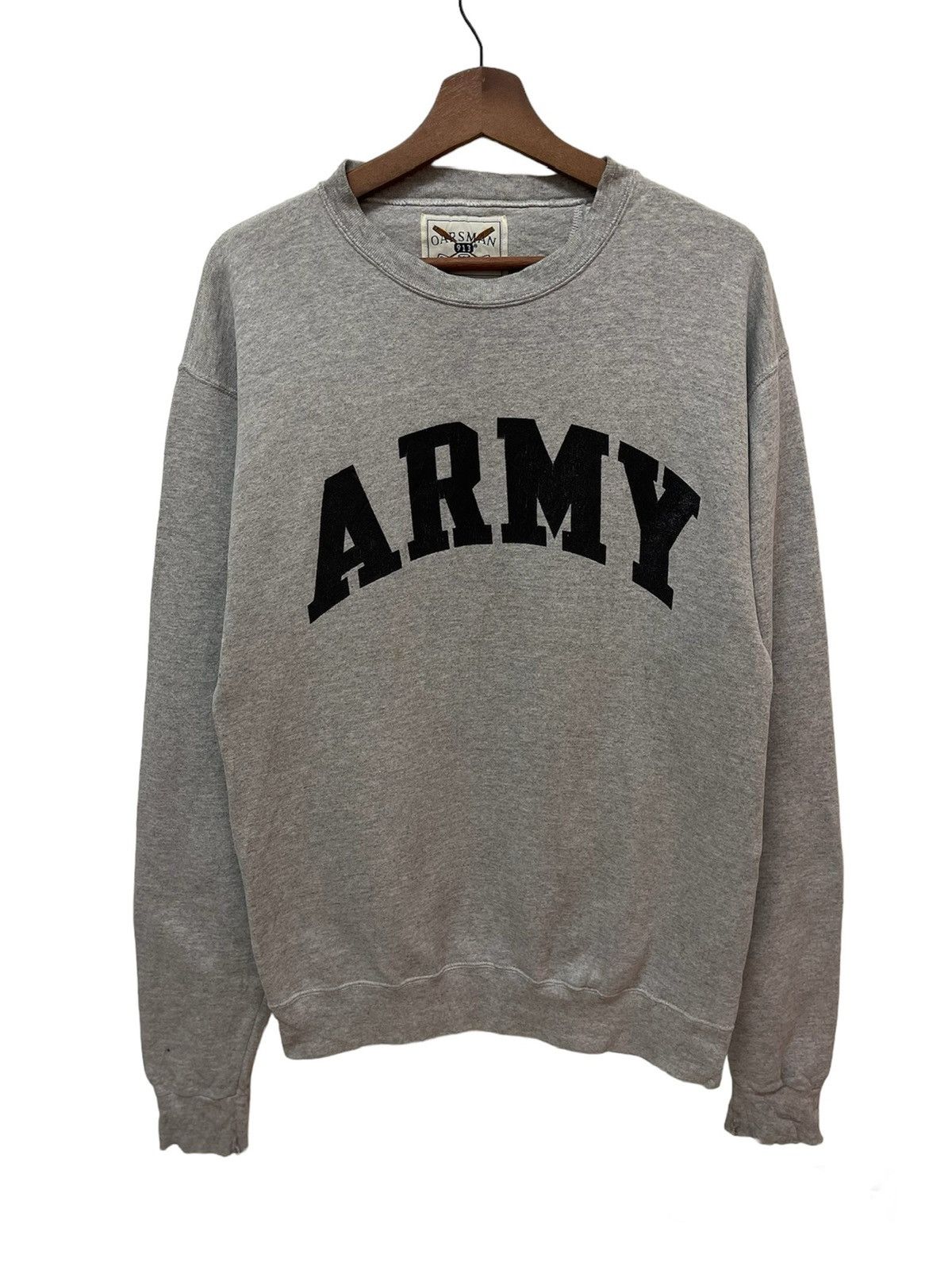 VINTAGE ARMY CREWNECK JUMPER