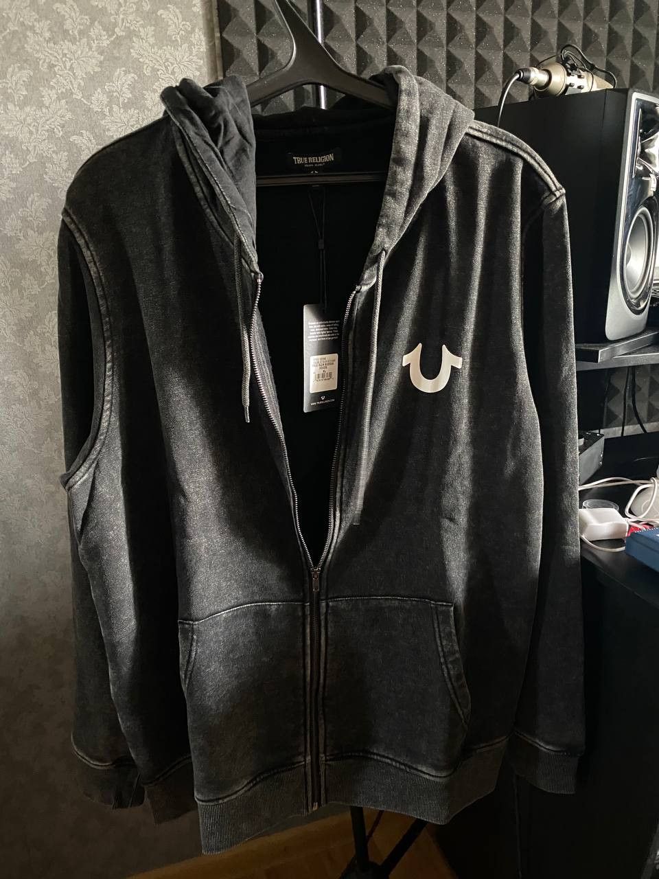 True Religion True Religion Buddha Zip Hoodie Size US XL / EU 56 / 4 - 5 Thumbnail