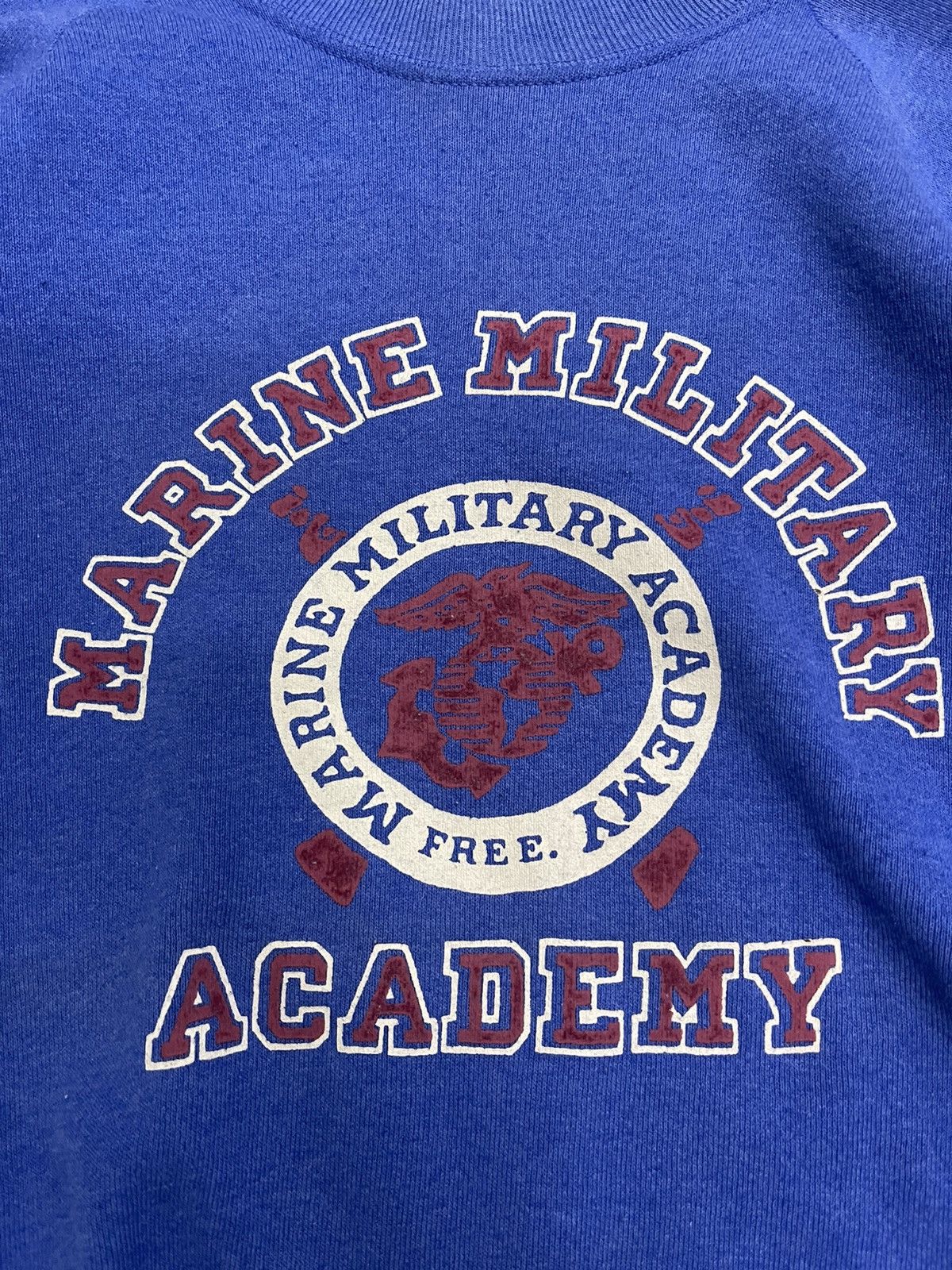 Vintage Vintage Marine Corp Acedemy Raglan pullover Size US L / EU 52-54 / 3 - 8 Thumbnail
