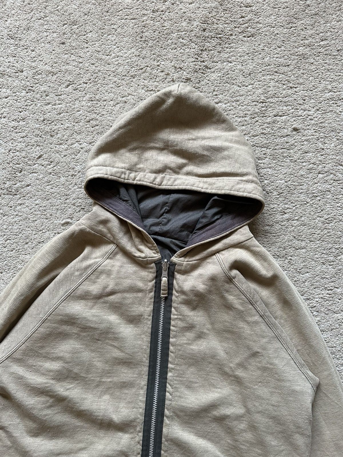 45rpm 1990s 45rpm reversible Cotton / Nylon Hoodie Size US S / EU 44-46 / 1 - 2 Thumbnail