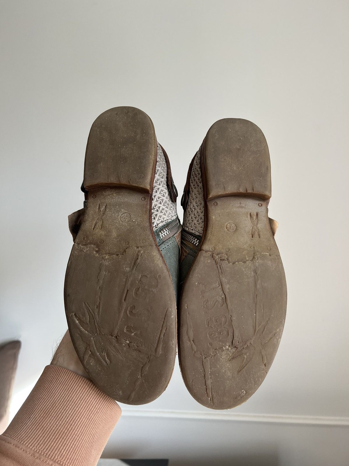 A.S.98 × Guidi A.S 98 Avant Garde Leather Airstep Shoes Boots Size US 8 / IT 38 - 7 Thumbnail