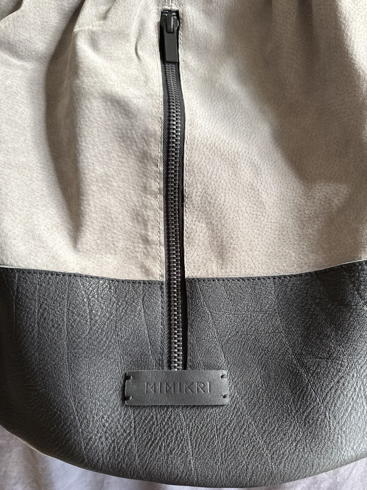 Vintage Suede and leather sling backpack Size ONE SIZE - 2 Thumbnail
