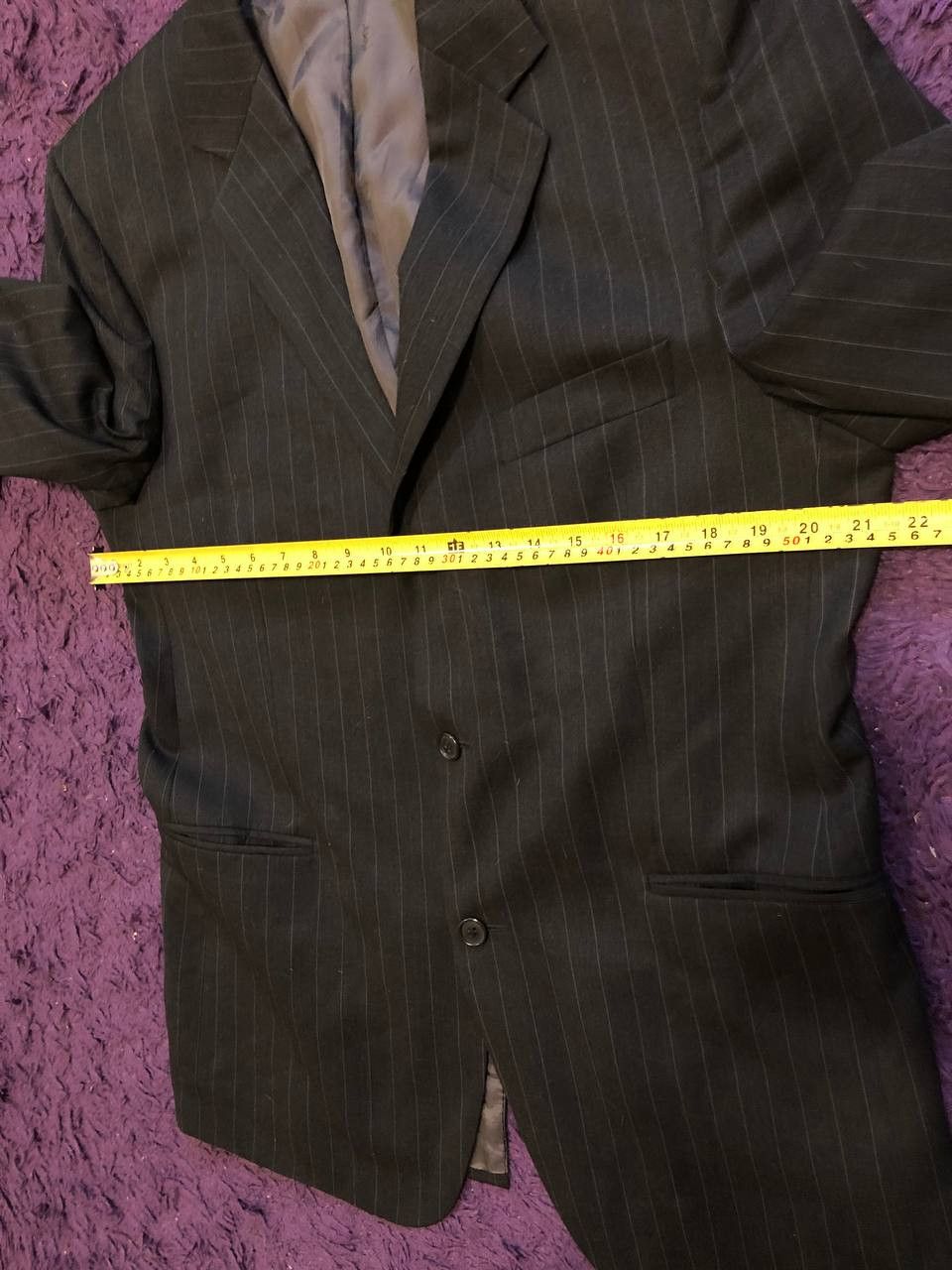 Yves Saint Laurent Vintage Yves Saint Laurent YSL Wool Cashmere Plaid Blazer Size 52R - 5 Thumbnail