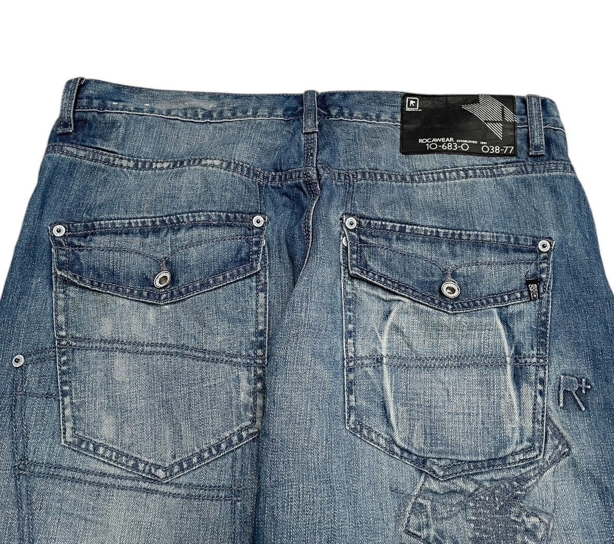 Rocawear Very Rare Vintage Rocawear Hip Hop Rapper Baggy Jeans 2000s Size US 38 / EU 54 - 4 Thumbnail