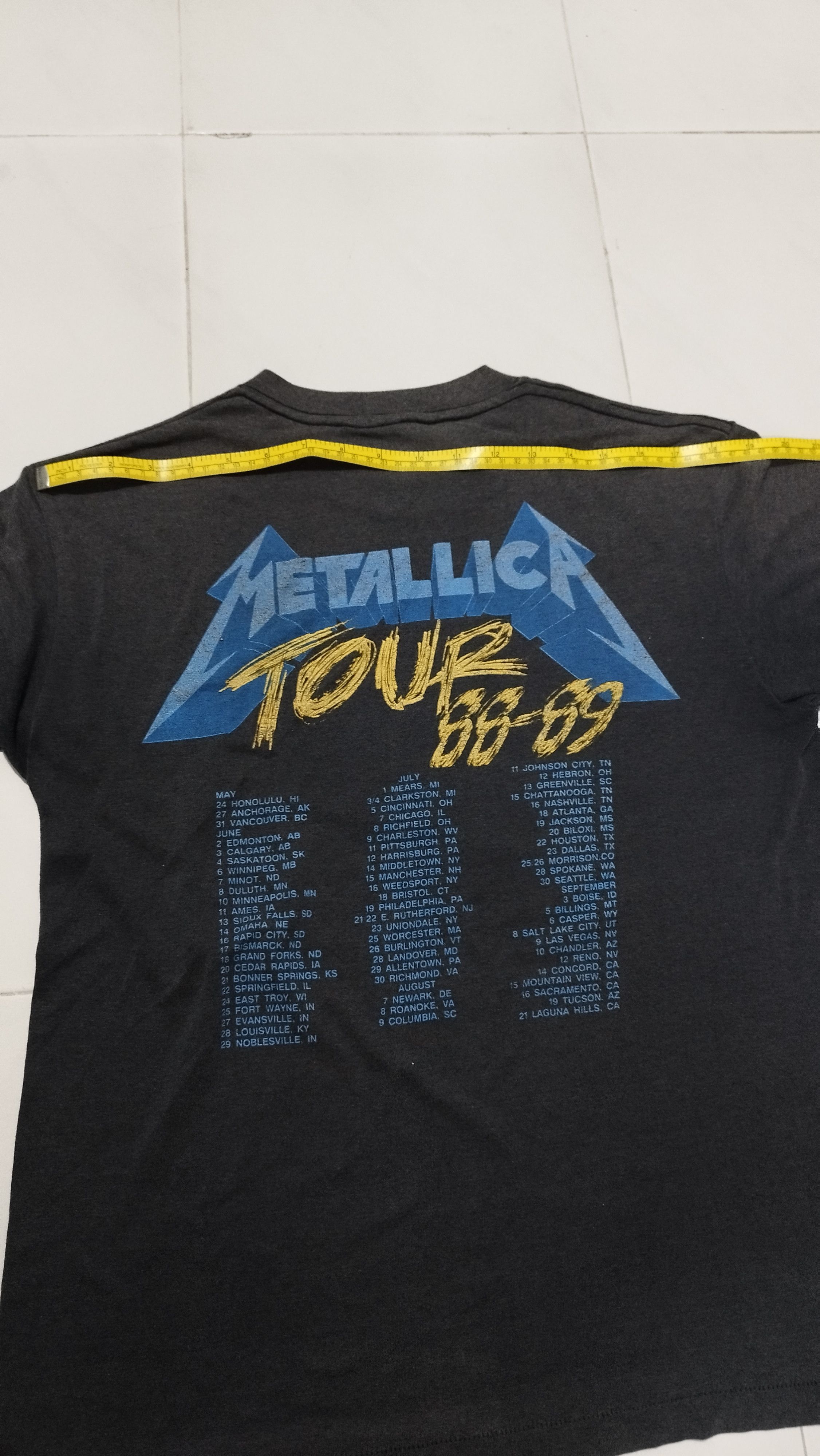 Band Tees × Metallica Metallica pushead Size US M / EU 48-50 / 2 - 3 Thumbnail