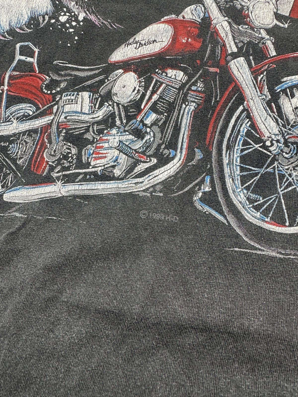 Harley Davidson × Vintage Vintage Harley Davidson O’hara’s Delta Logo 1998 Rare XL Size US XL / EU 56 / 4 - 3 Thumbnail