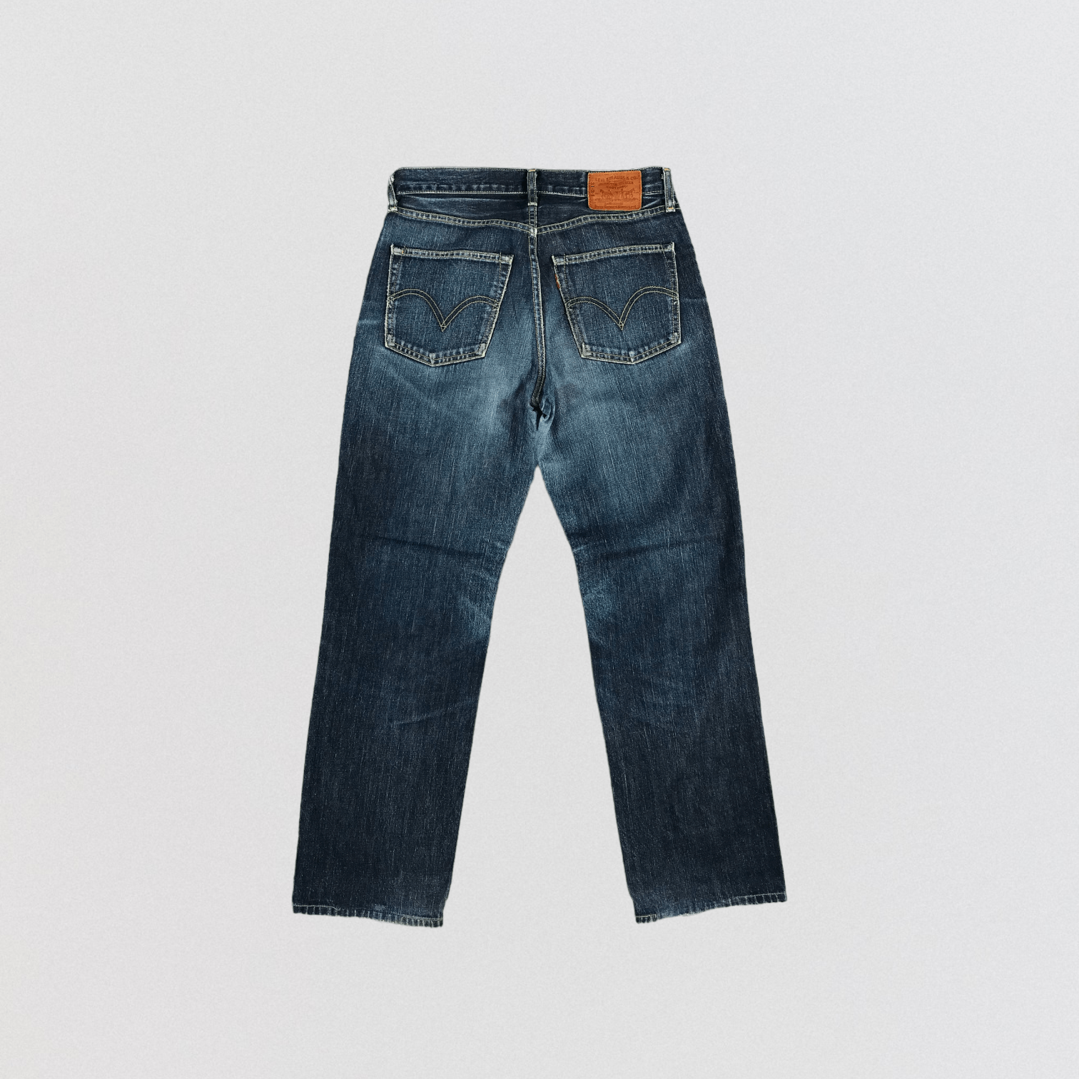 Levi's × Vintage Vintage Blue Wash Levis 502 Jeans-JM2145 Size US 31 - 2 Thumbnail