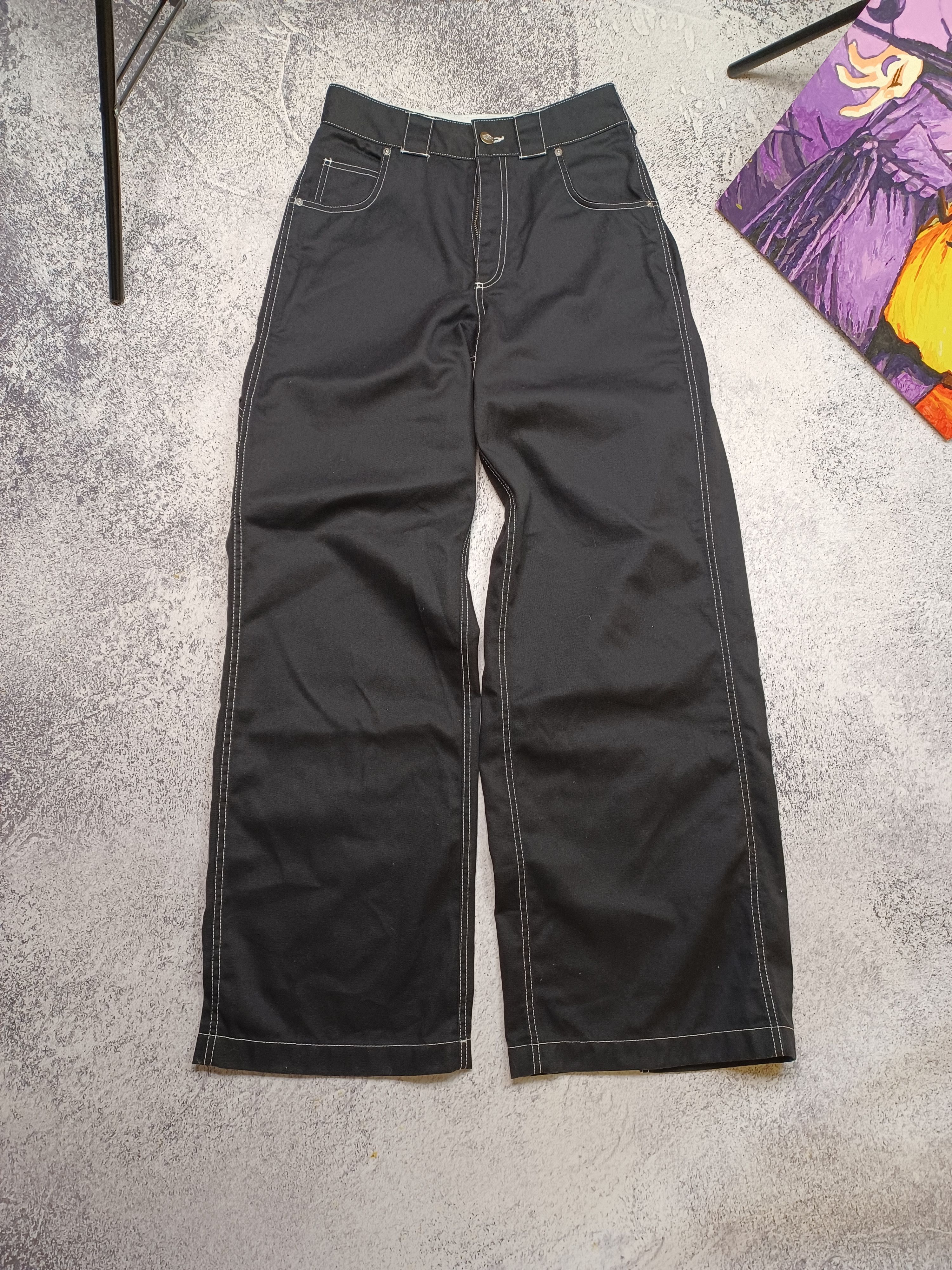 Dickies Dickies LEO X DICKIES Pant Black - Pantaloni Donna Neri Size 28" / US 6 / IT 42 - 3 Thumbnail