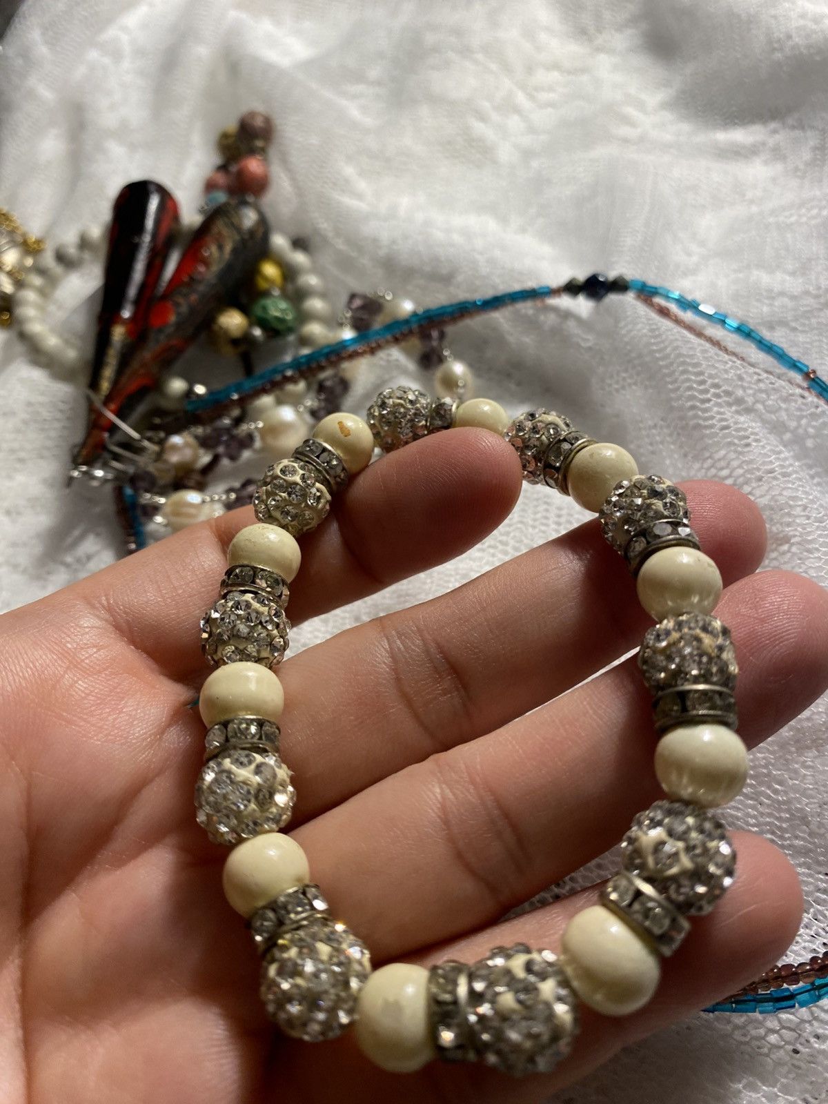 Other Gem stone hand made bracelet Size ONE SIZE - 11 Thumbnail