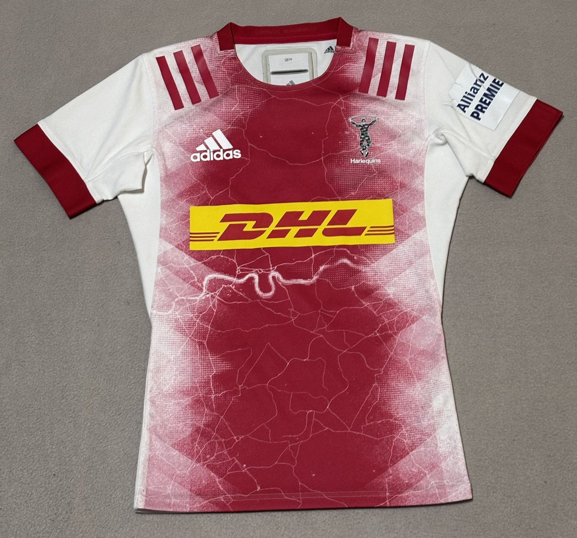 Adidas Harlequin FC 2020/2021 Adidas #9 Match Worn Rugby Size US M / EU 48-50 / 2 - 5 Thumbnail