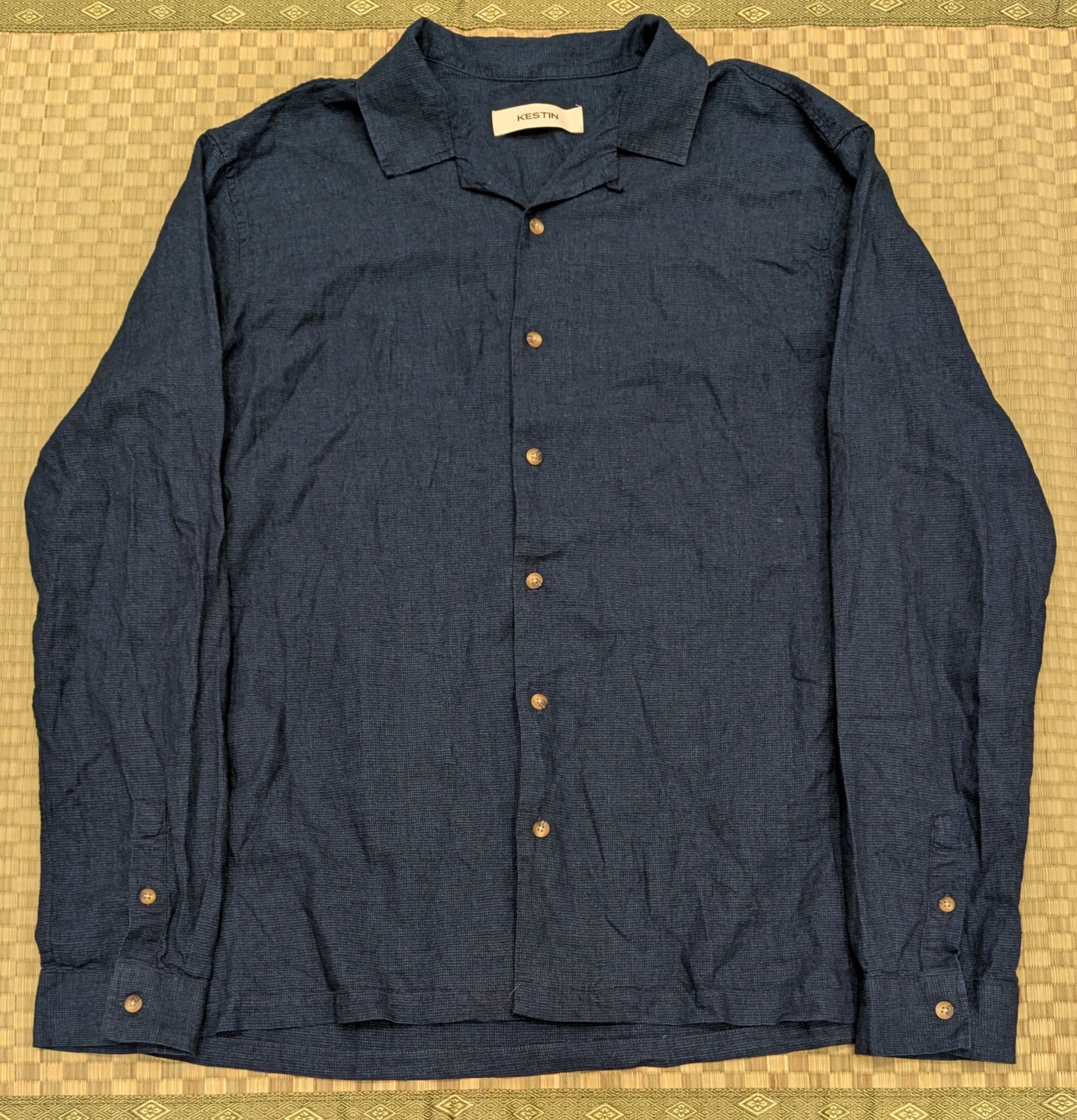 KESTIN Kestin Small Check Button Up Shirt Cotton Made in Portugal Size US L / EU 52-54 / 3 - 1 Thumbnail