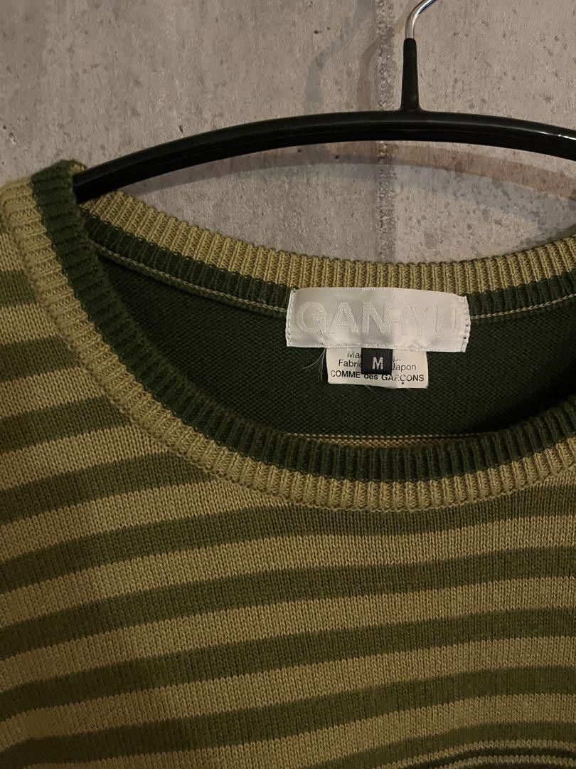 Comme des Garcons × Ganryu Cobain Striped Knit Sweater Size US M / EU 48-50 / 2 - 4 Thumbnail