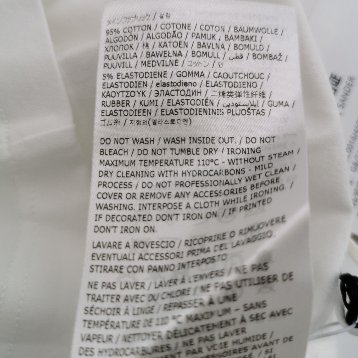 Jil Sander JIL SANDER JIL SANDER Cotton Solid Turtleneck T-shirt Size Size S / US 4 / IT 40 - 7 Thumbnail