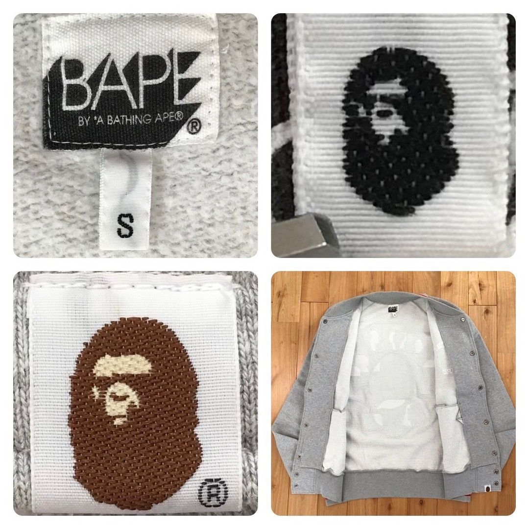 Bape BAPE LOGO Sweat varsity jacket a bathing ape NIGO Size US S / EU 44-46 / 1 - 9 Thumbnail