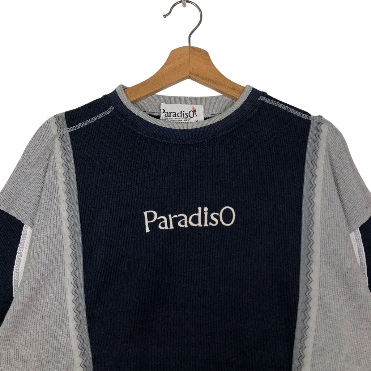 Japanese Brand 🔥90’s Vintage Paradiso Sweatshirt Crewneck Big Logo Design Size US M / EU 48-50 / 2 - 3 Thumbnail