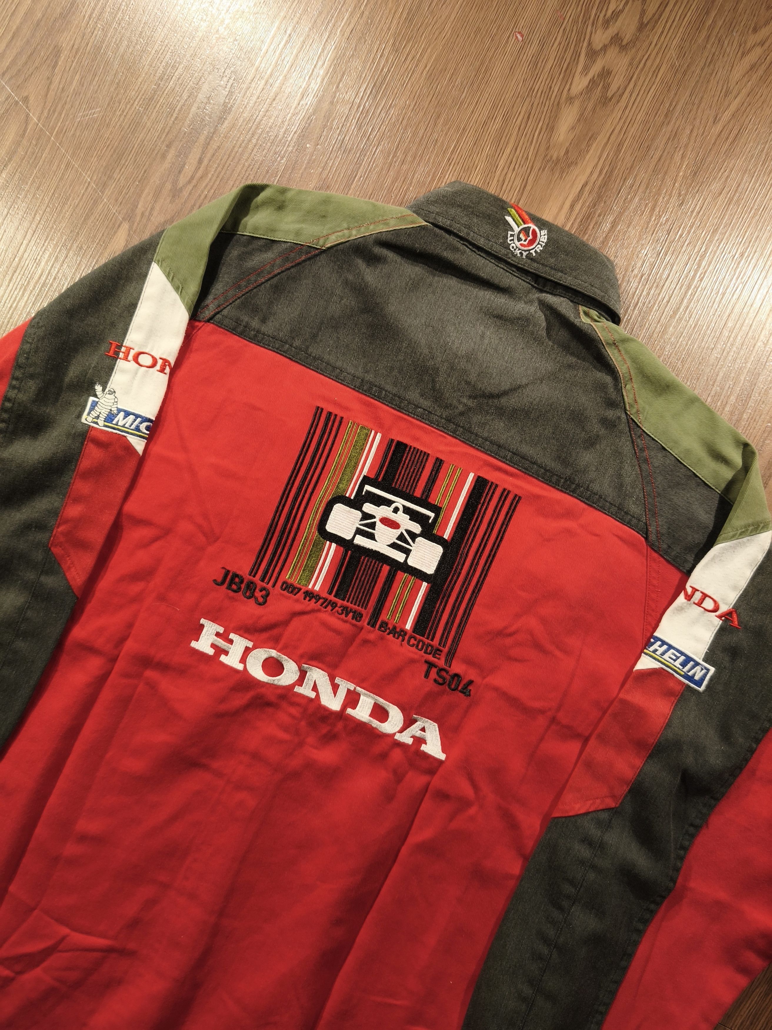 Honda Honda BAR Racing Longsleeve Workshirt Size US M / EU 48-50 / 2 - 4 Thumbnail