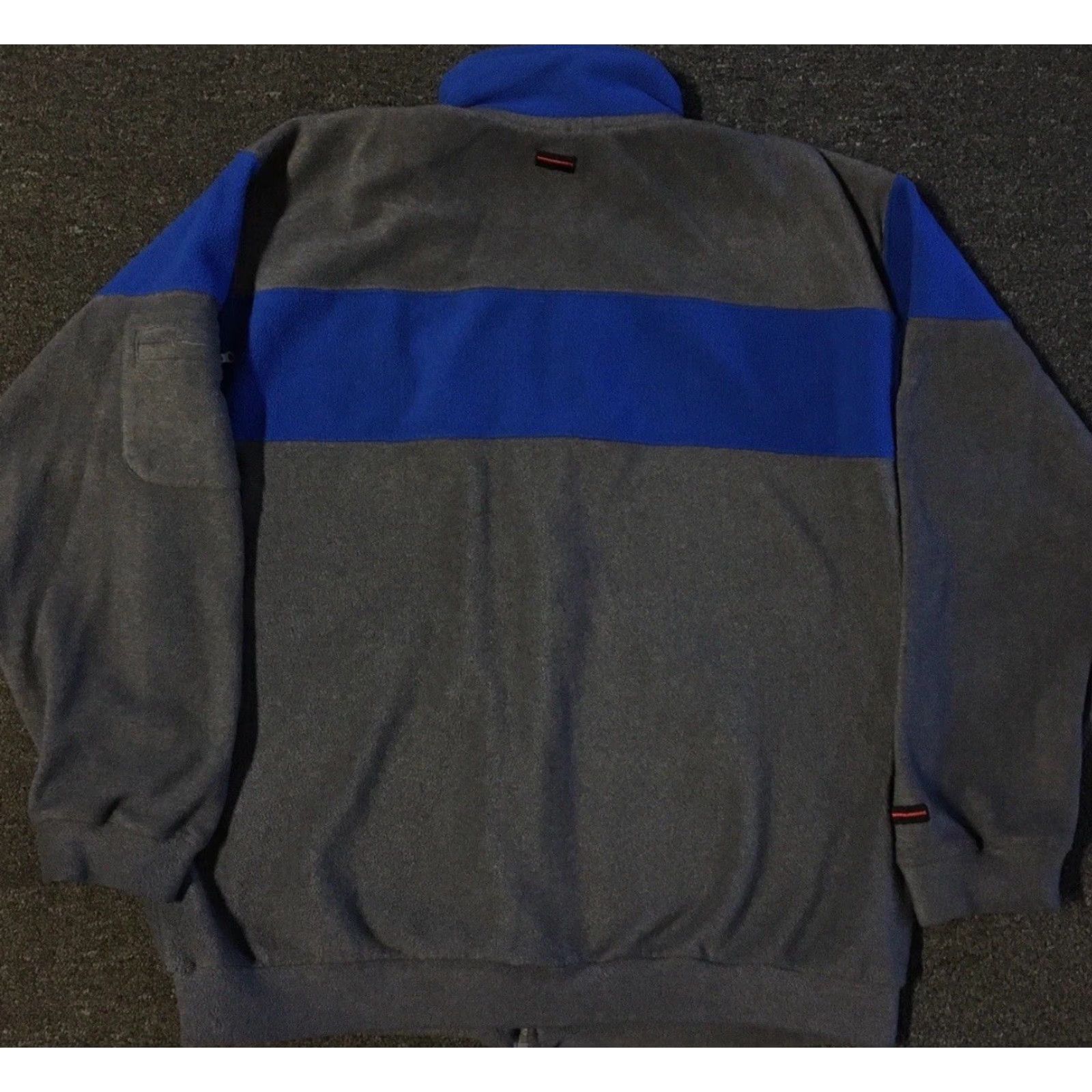 Vintage VINTAGE FUBU Fleece Jacket Hoodie M NYC Hip Hop Urban Skate Wu Wear Grunge Rap 90s Y2K Gray Full Zip Mens Medium Winter Streetwear Embroidered Pockets Size US M / EU 48-50 / 2 - 3 Thumbnail