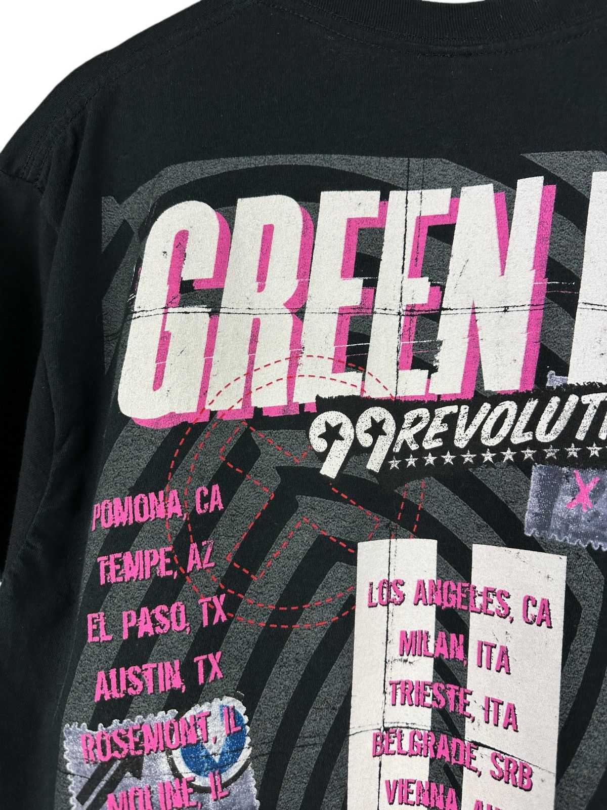 Band Tees × Vintage 2013 Green Day “99 Revolutions” Tour T-Shirt Double Sided Size US M / EU 48-50 / 2 - 18 Thumbnail