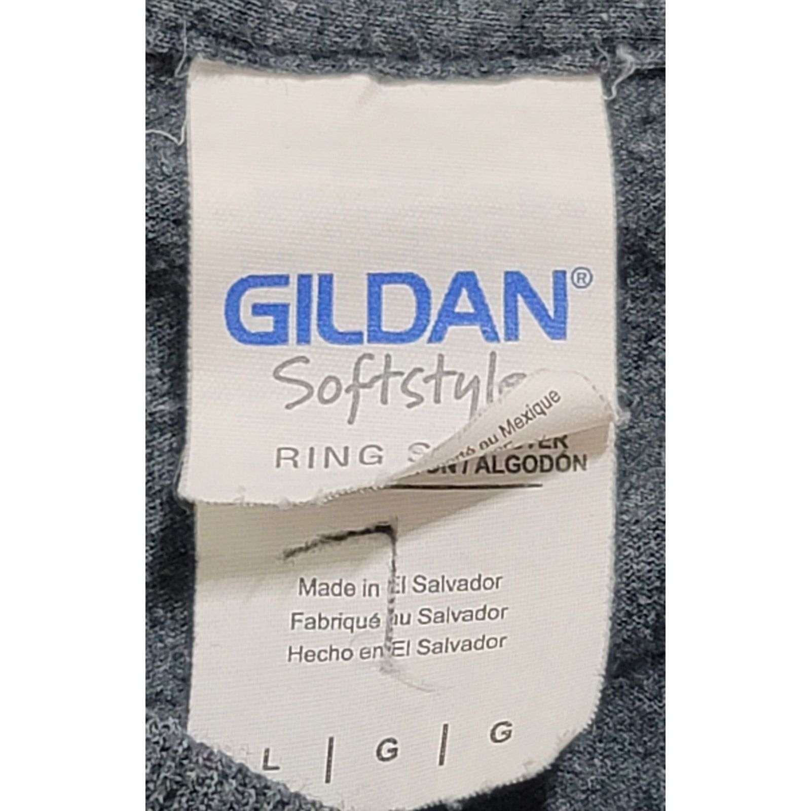 Gildan Gildan Dark Gray White Sarcasm Strong This One Shirt Large Size US L / EU 52-54 / 3 - 3 Thumbnail