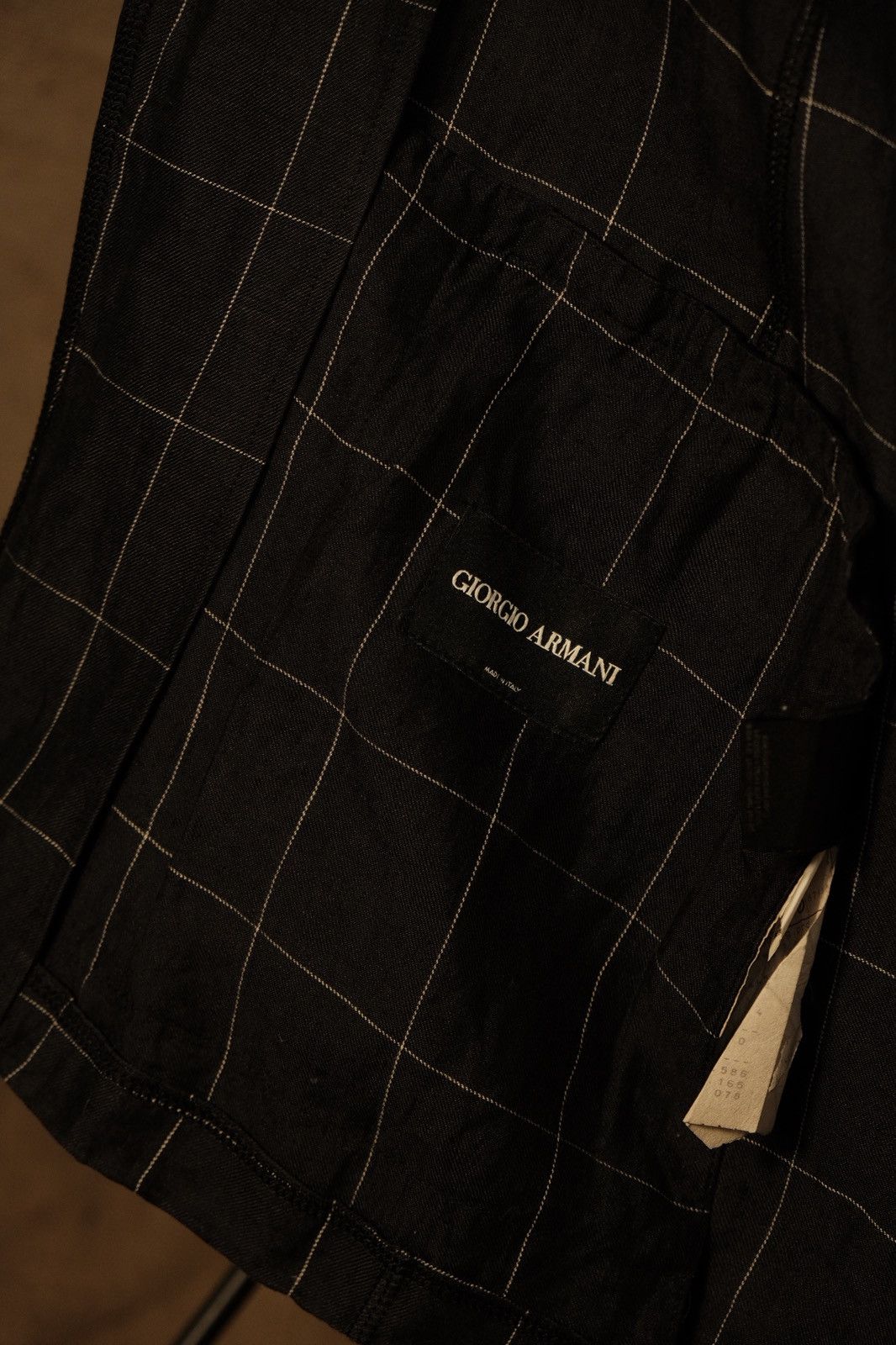 Giorgio Armani Giorgio Armani Linen Blazer Size 44R - 8 Thumbnail