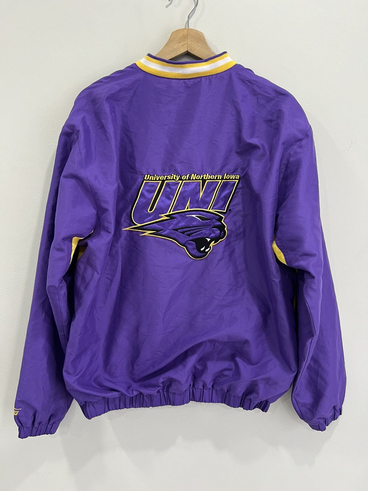 Vintage Vintage Univerity Of Northern Iowa Pullover panthers Jacket Size US M / EU 48-50 / 2 - 2 Thumbnail