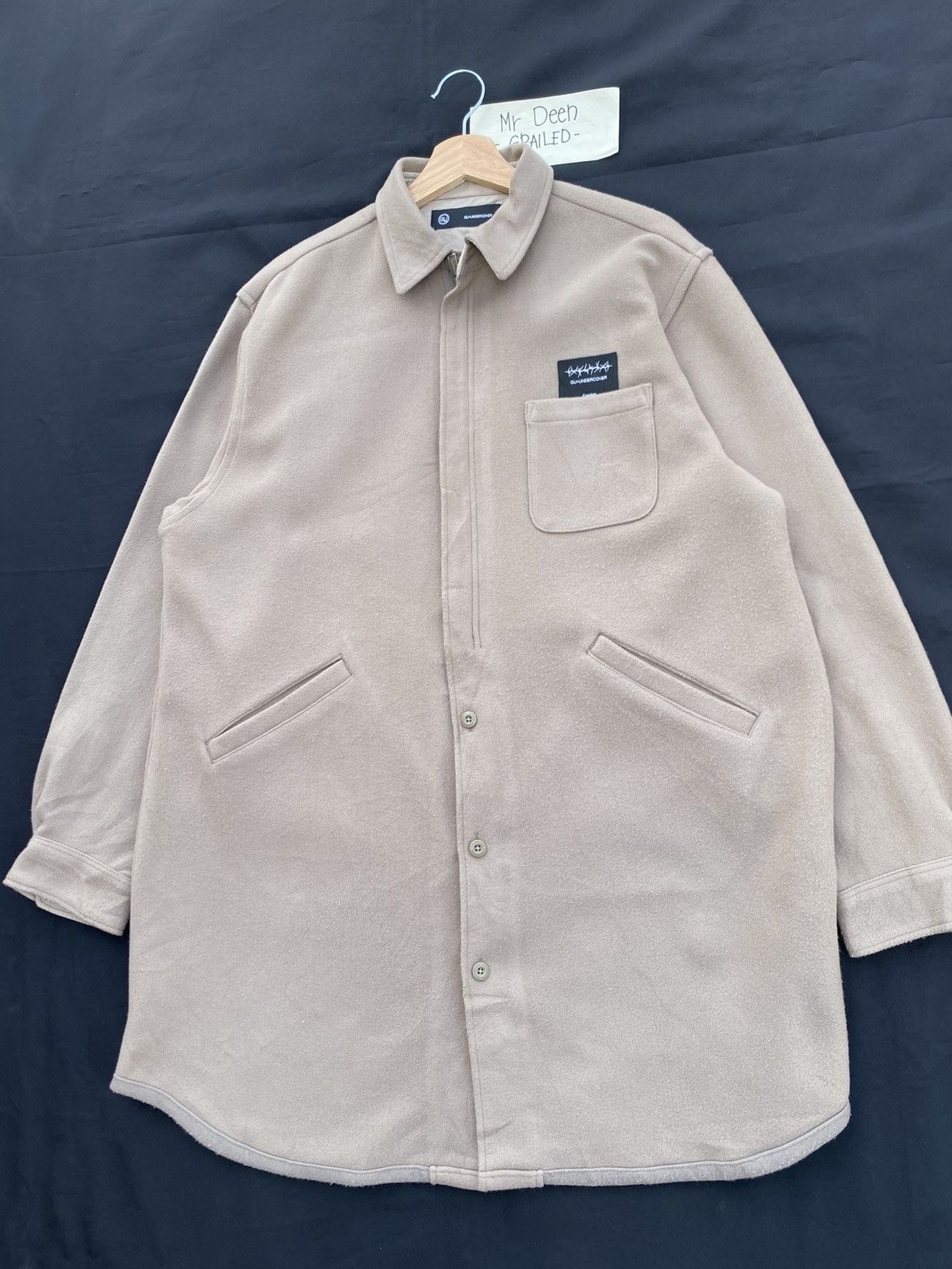 GU × Undercover Rare GU x Undercover Wool Long Coat Size US L / EU 52-54 / 3 - 6 Thumbnail
