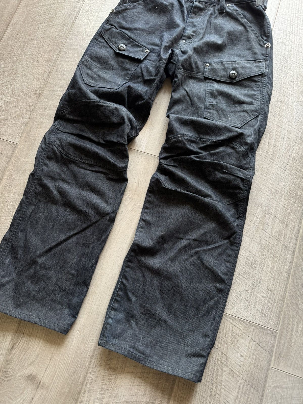 G-Star G Star Raw 3301 Avant Garde Y2K Italy Japan Punk Opium Jeans Size US 32 / EU 48 - 4 Thumbnail