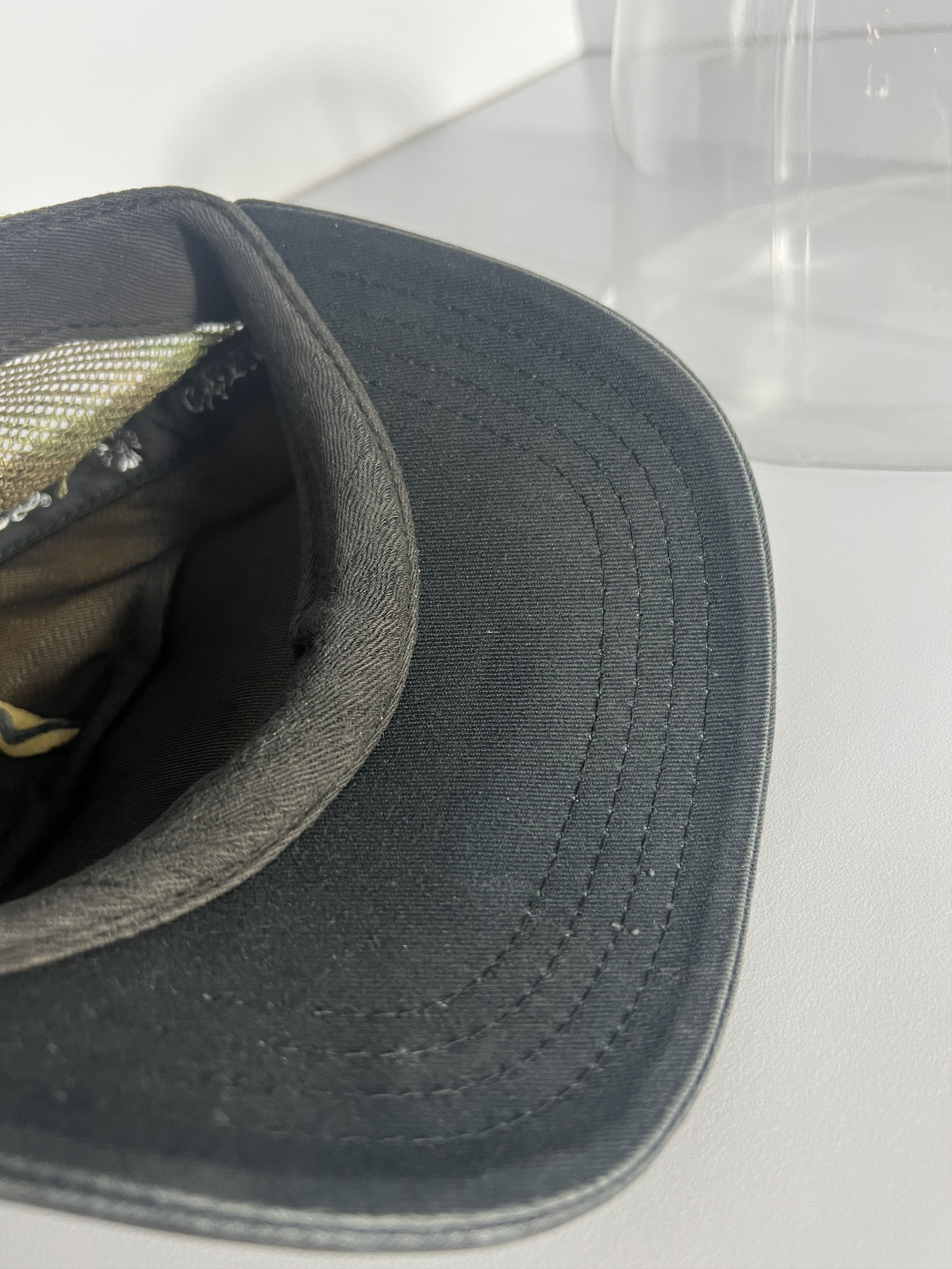 Chrome Hearts Chrome Hearts CH Hollywood USA Trucker Hat Black/Camo Size ONE SIZE - 8 Thumbnail