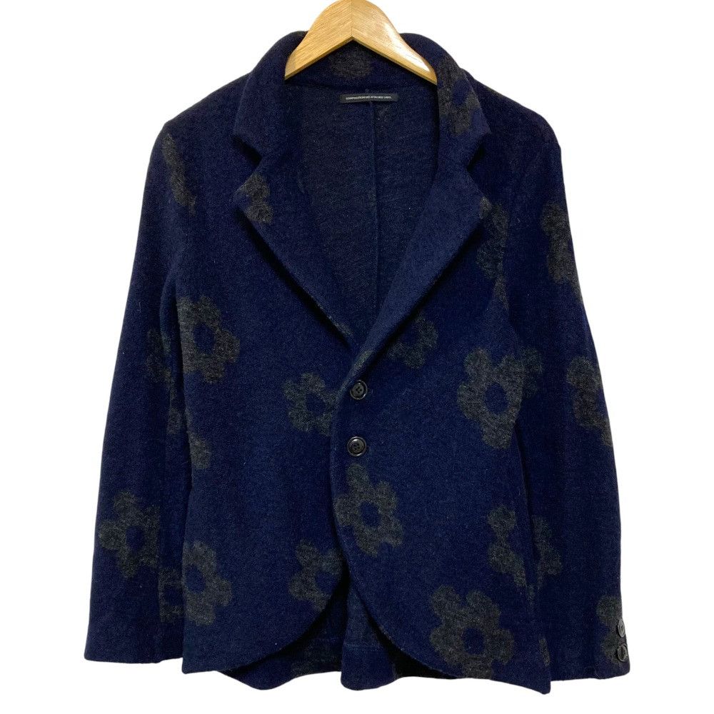 Other Yoji Yamamoto Y's Wool Knit Tailored Jacket Textile Outerwear YM-T49-967 DUTY FREE for USA Size ONE SIZE - 1 Thumbnail