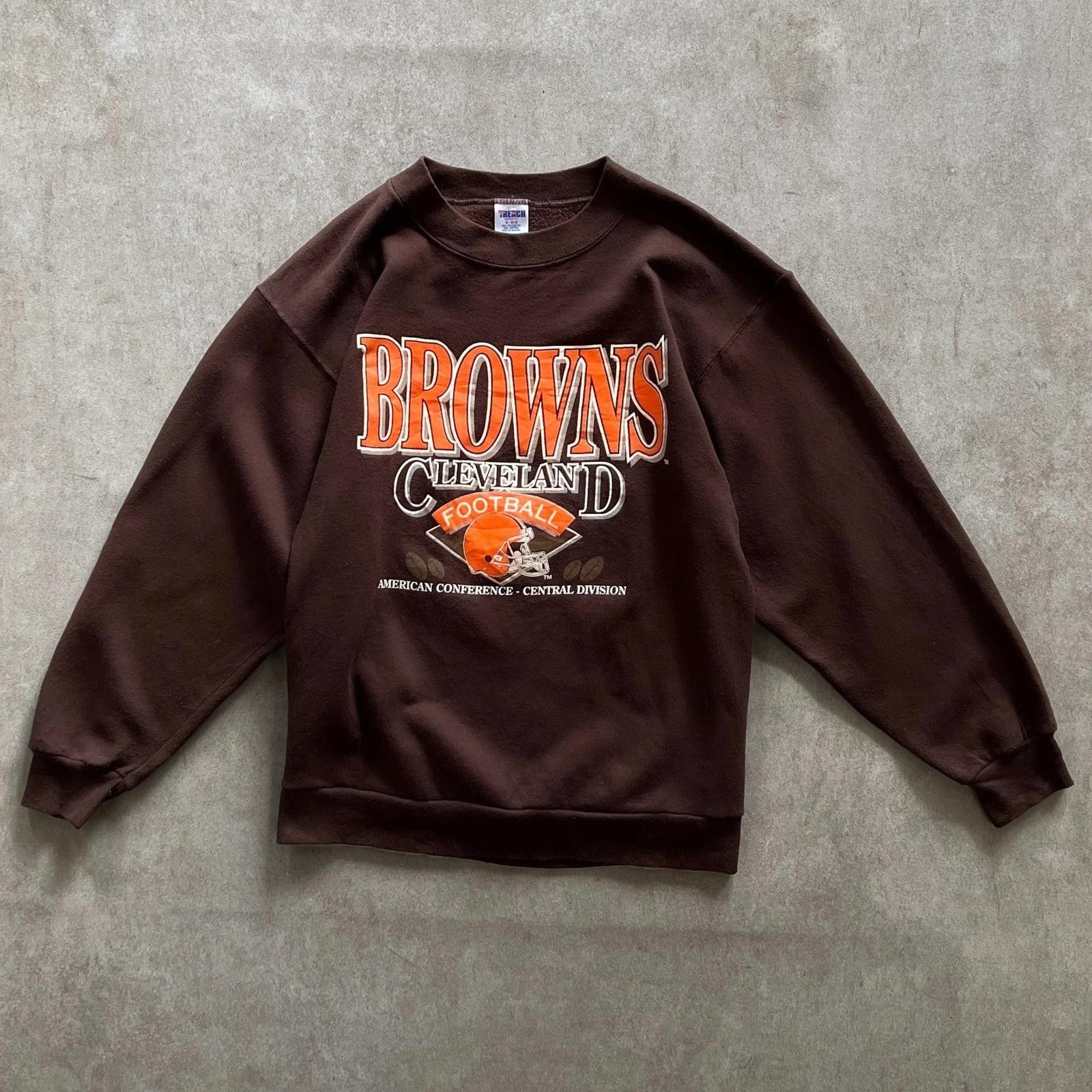 American Trench Vintage Trench Cleveland Browns Sweater - M Size US M / EU 48-50 / 2 - 1 Thumbnail