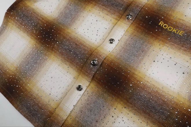 Other Vale Like Rhinestone Flannel Size US L / EU 52-54 / 3 - 4 Thumbnail